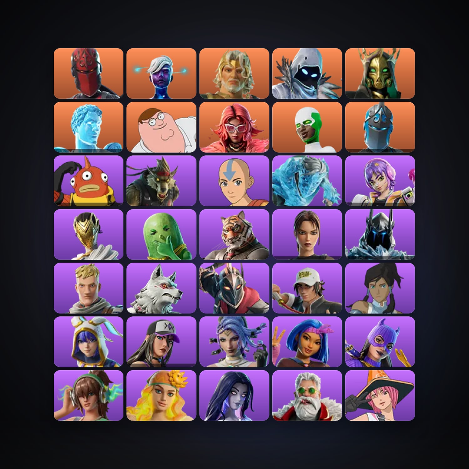 Fortnite | 201 Skins | 4.2K V-Bucks | Level 1559 | 373 Wins — HabibiAccounts