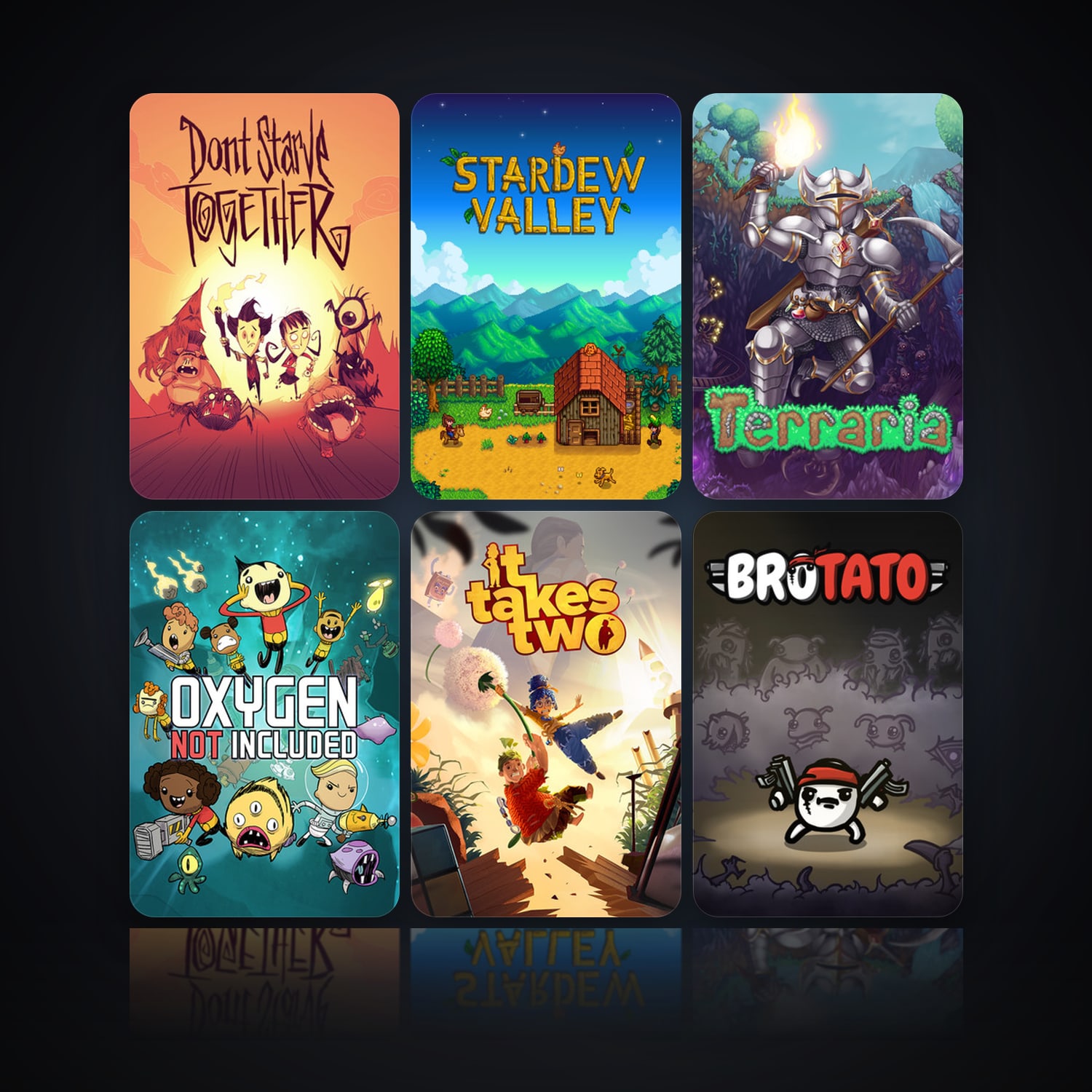 Don't Starve Together & Stardew Valley | 44 Games | Clean — HabibiAccounts