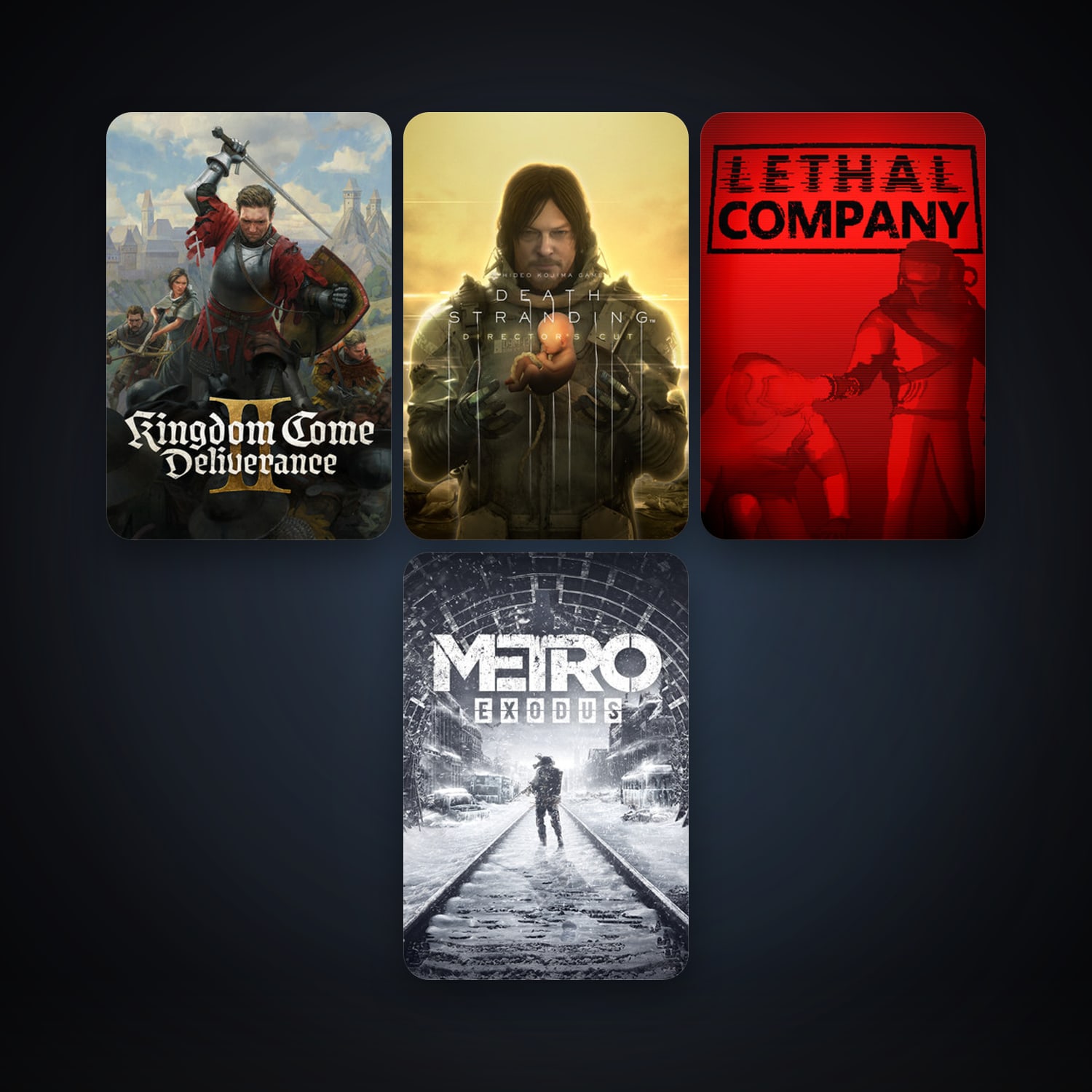 Kingdom Come: Deliverance II & DEATH STRANDING DIRECTOR'S CUT | 10 Games | Clean — HabibiAccounts