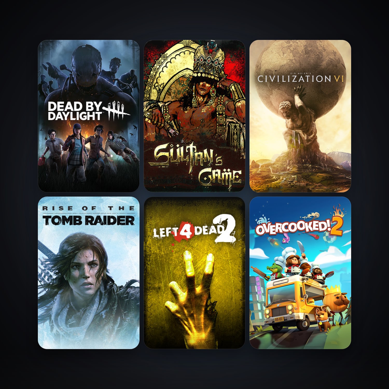Left 4 Dead 2 + Alan Wake, 30 games, clean — HabibiAccounts