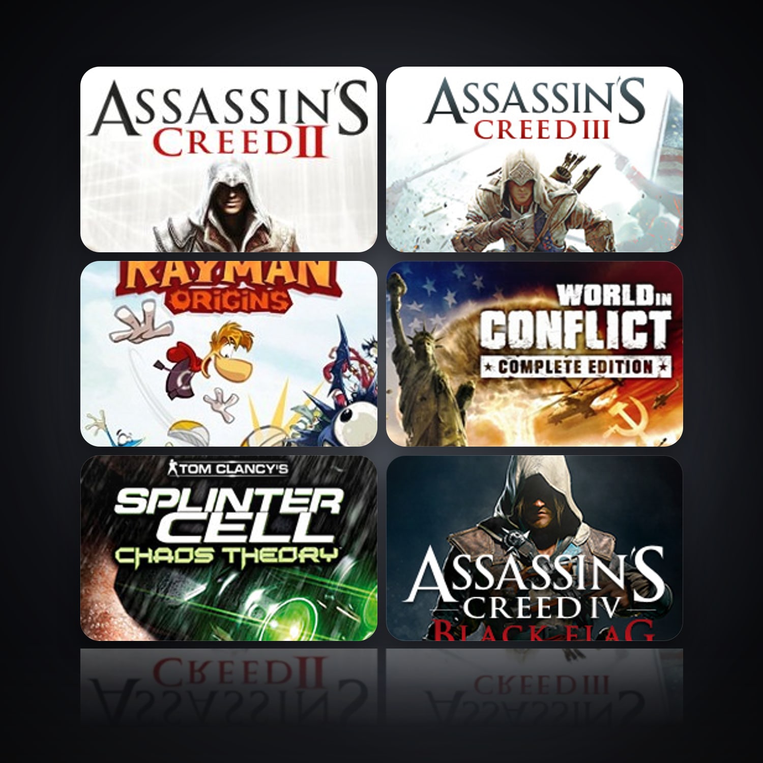 Assassin's Creed II & Assassin's Creed III | 17 Games — HabibiAccounts
