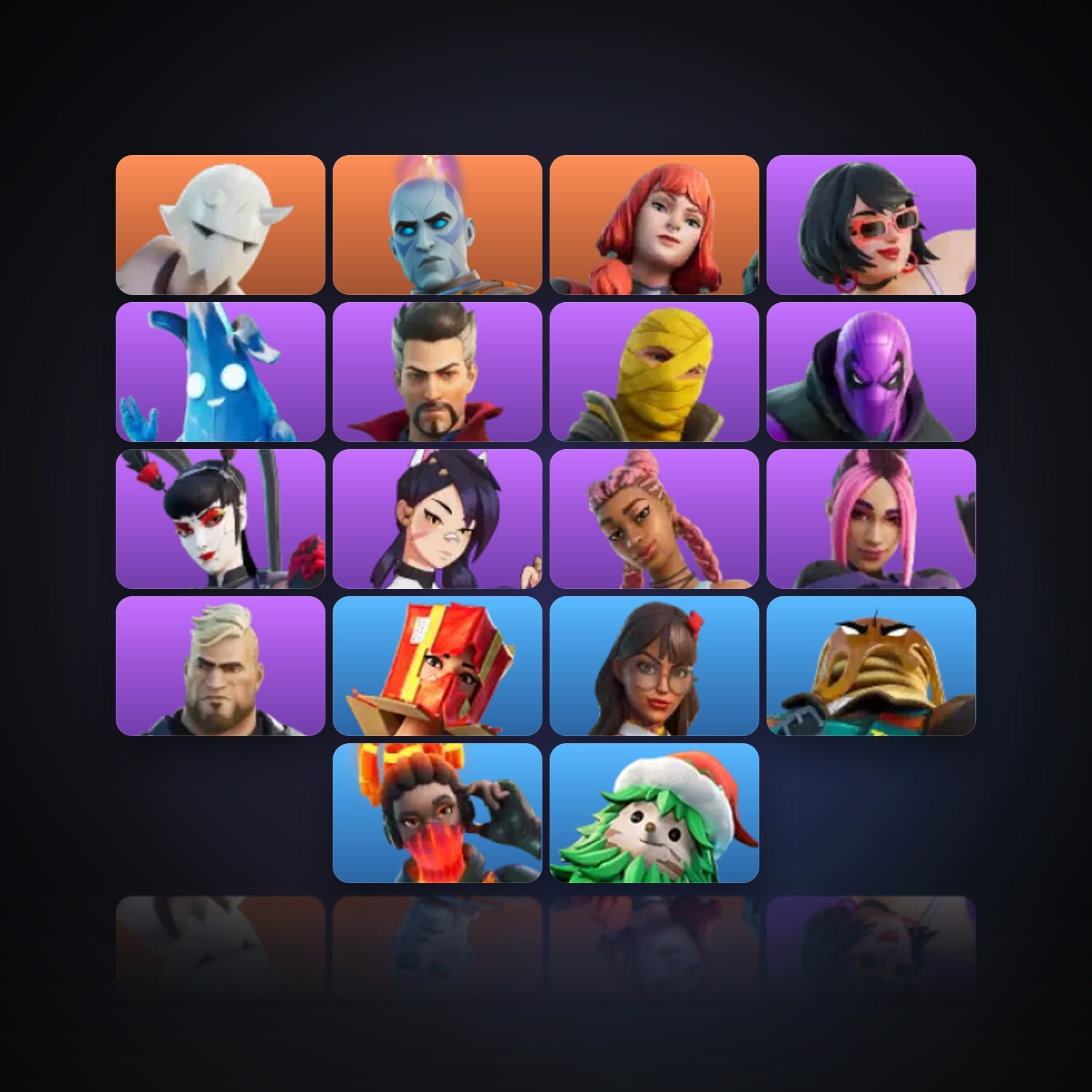 Fortnite | 18 Skins | 100 V-Bucks | Level 469 | 9 Wins — HabibiAccounts