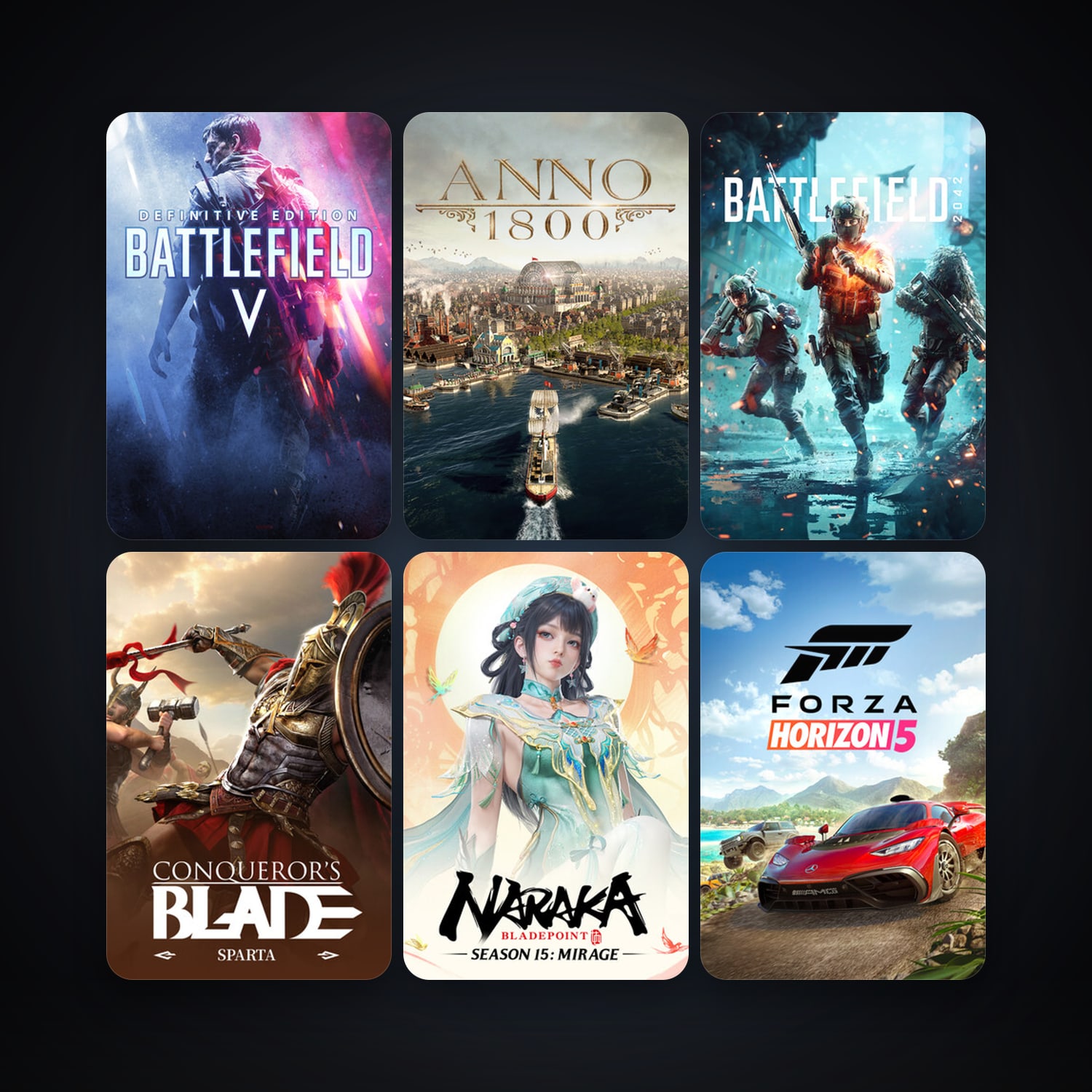 Hearts of Iron IV + Conqueror's Blade (2020), 16 games, clean — HabibiAccounts