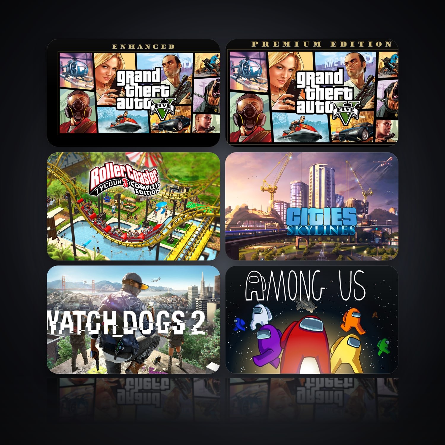 Grand Theft Auto V Enhanced & Grand Theft Auto V | 8 Games — HabibiAccounts