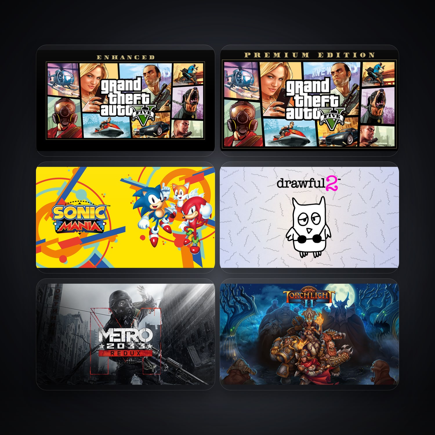 Grand Theft Auto V Enhanced & Grand Theft Auto V | 18 Games — HabibiAccounts