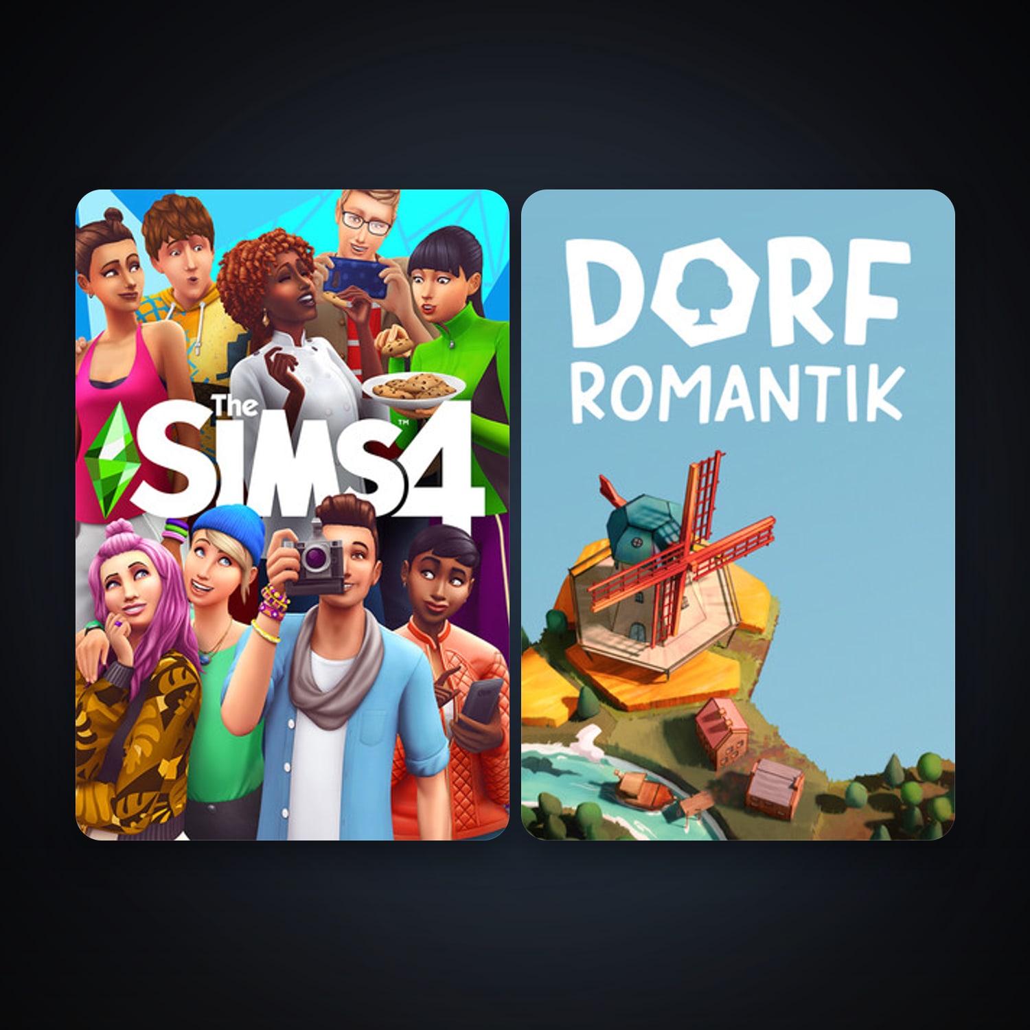 The Sims 4 + Dorfromantik, 2 games, clean — HabibiAccounts