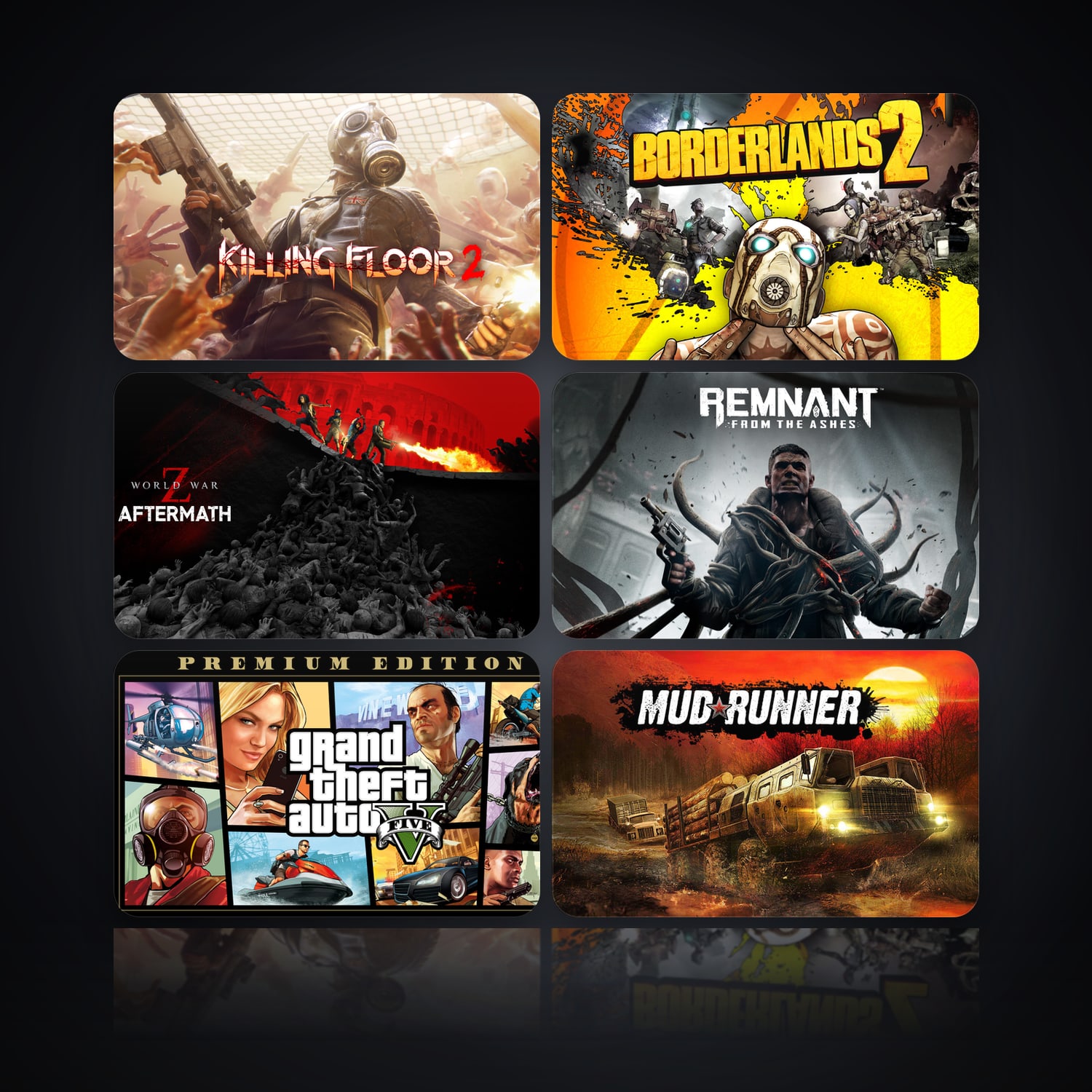 Killing Floor 2 & Borderlands 2 | 82 Games — HabibiAccounts