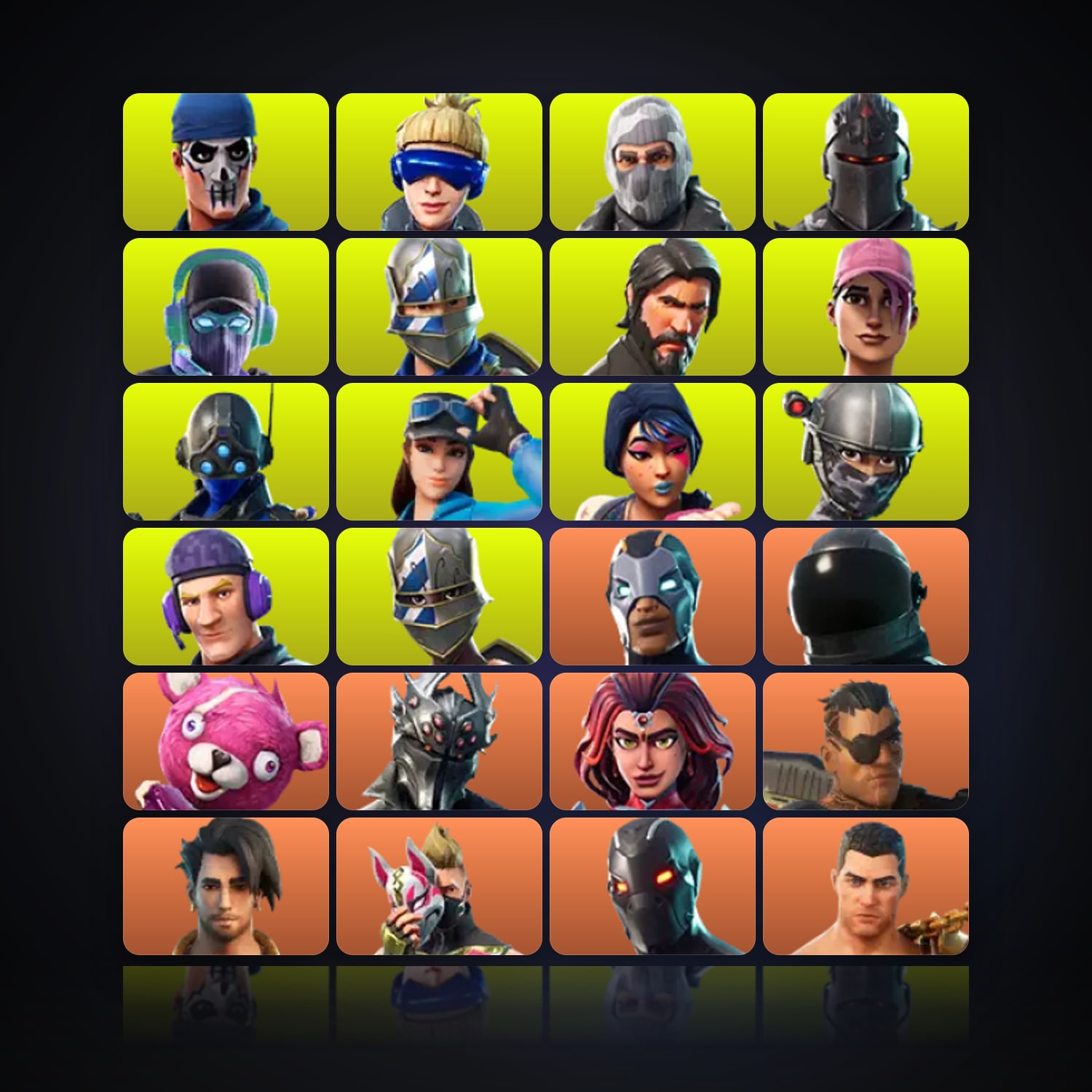 Fortnite | 142 Skins | 200 V-Bucks | Level 1864 | 194 Wins — HabibiAccounts