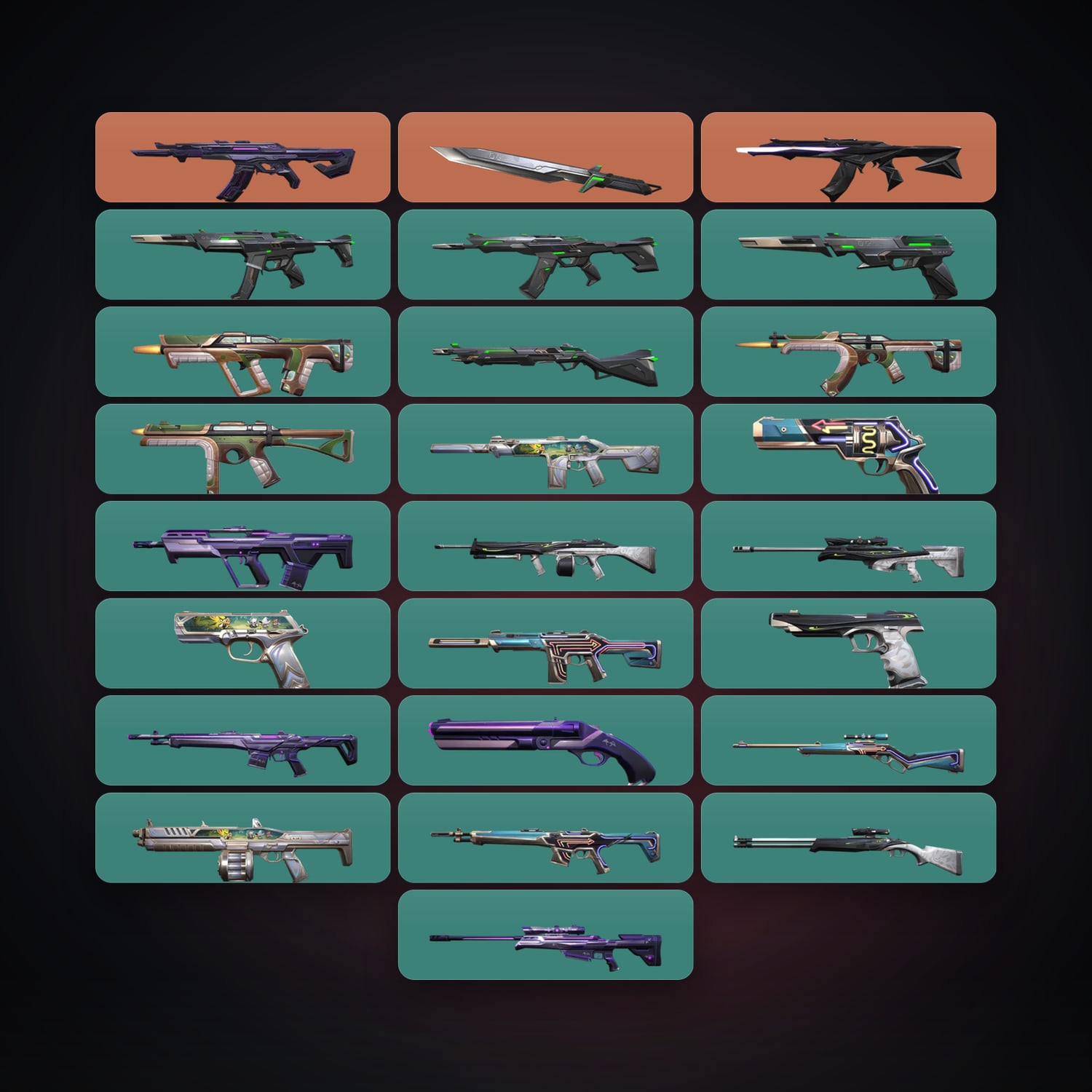 AP Iron 3 locker — 1 knives, 25 skins, lvl 52 — HabibiAccounts