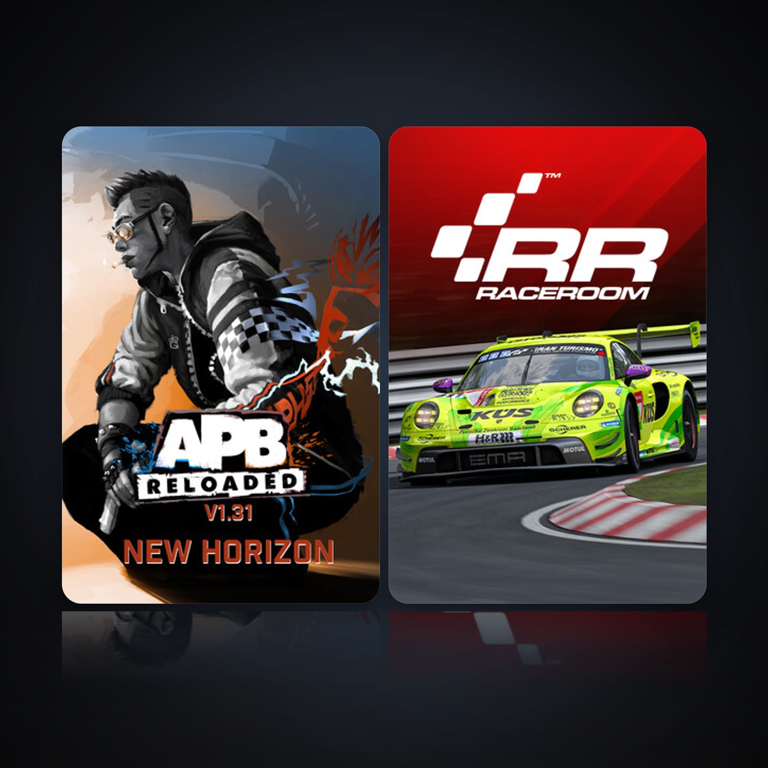 APB Reloaded & RaceRoom Racing Experience | Clean — HabibiAccounts
