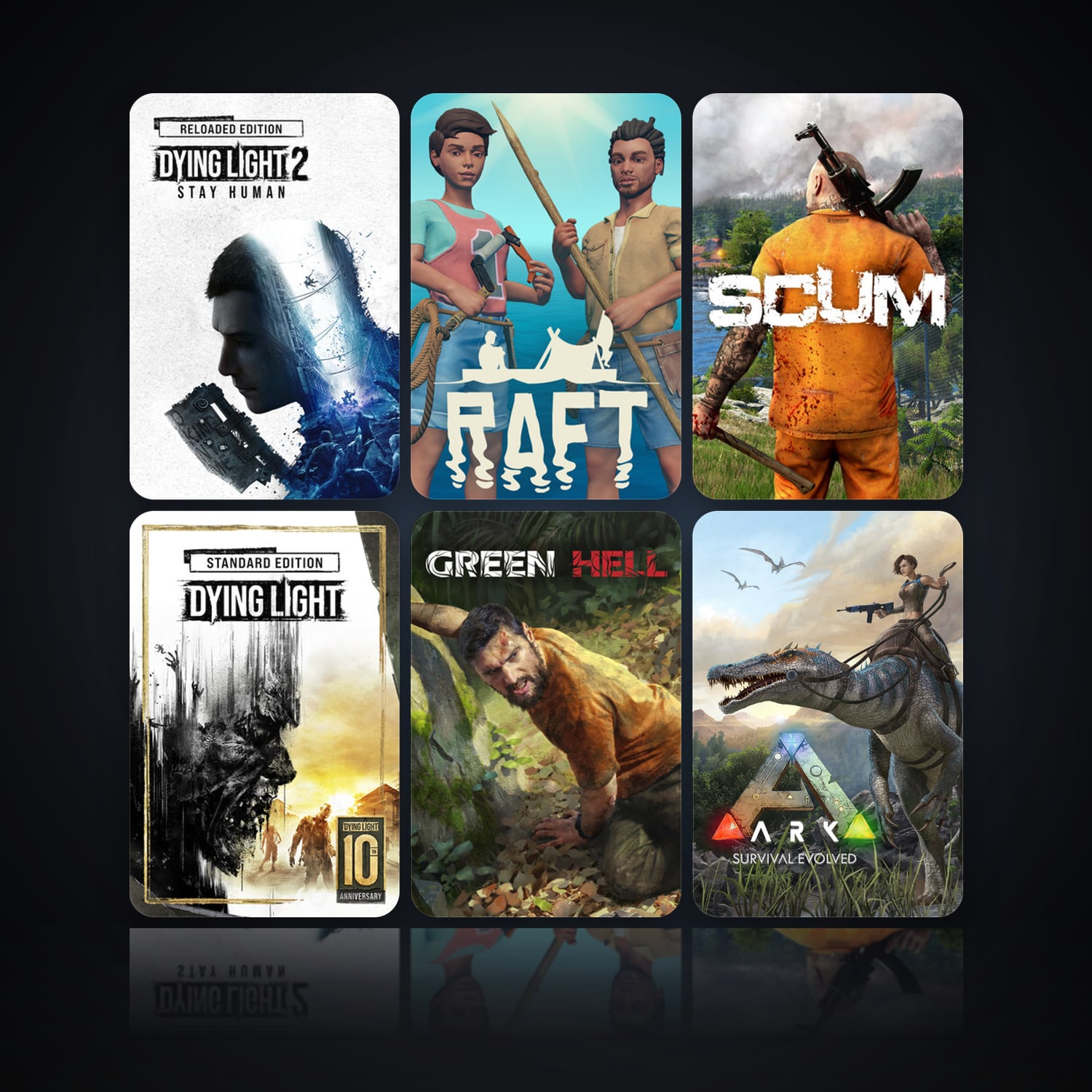 Dying Light 2 Stay Human & Raft | 31 Games | Clean — HabibiAccounts