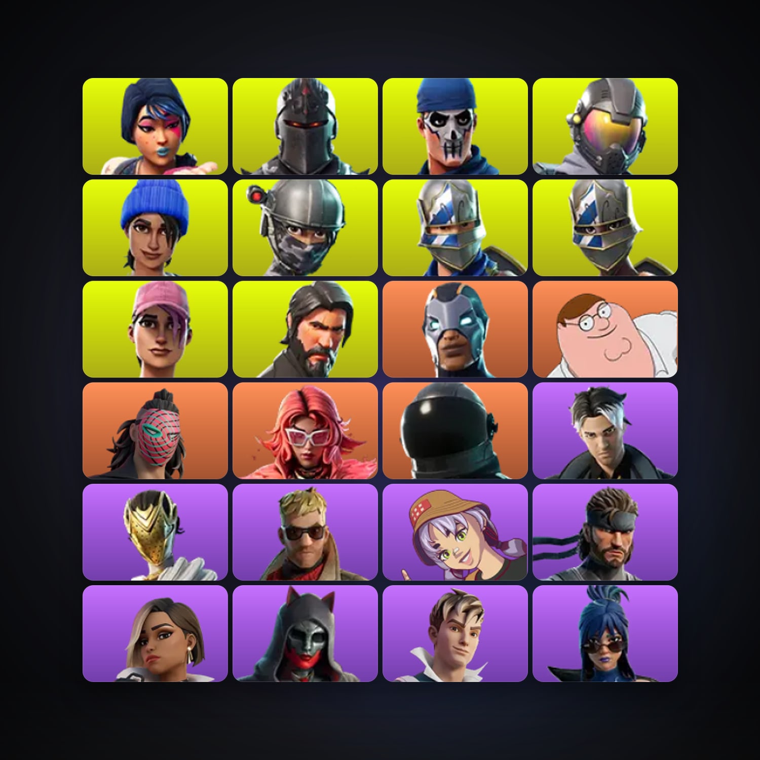 Fortnite | 46 Skins | 200 V-Bucks | Level 1515 | 173 Wins — HabibiAccounts