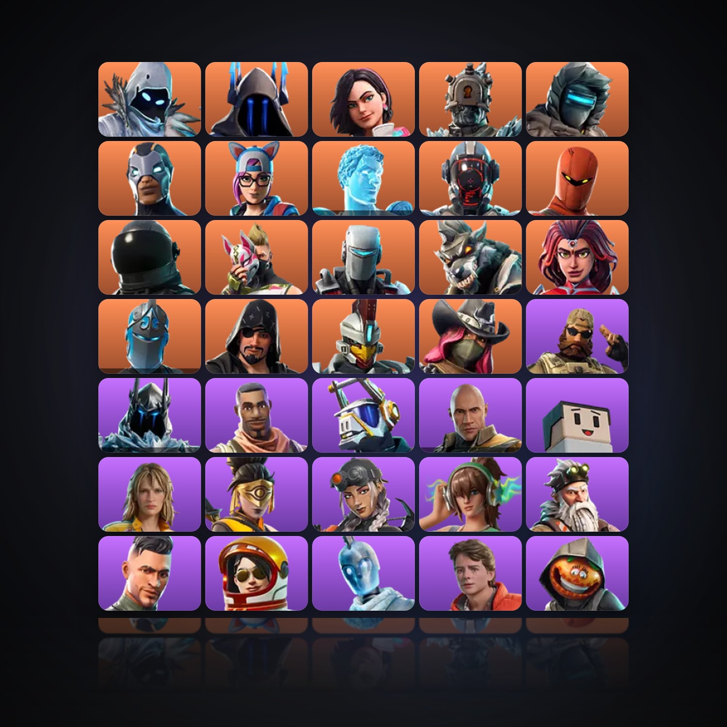 Fortnite | 74 Skins | 800 V-Bucks | Level 1088 | 147 Wins — HabibiAccounts