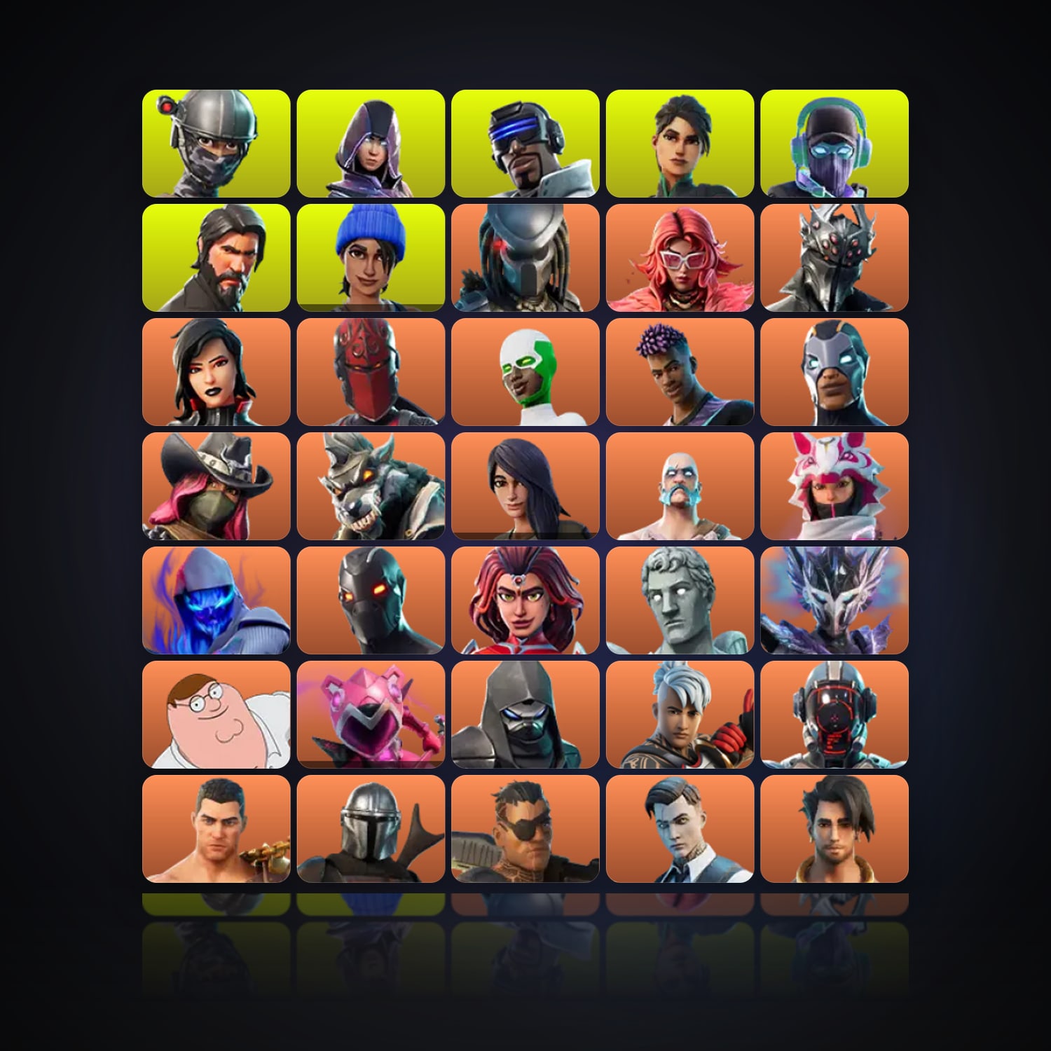 Fortnite | 211 Skins | 100 V-Bucks | Level 2215 | 371 Wins — HabibiAccounts
