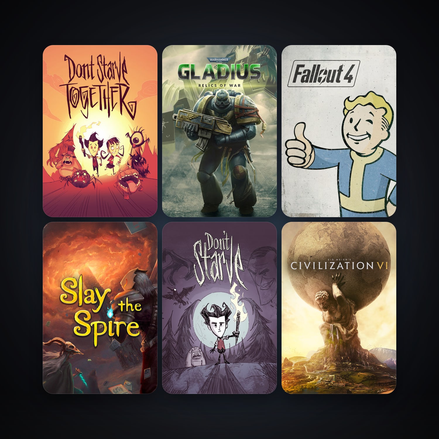 Terraria + Don't Starve, 23 games, clean — HabibiAccounts