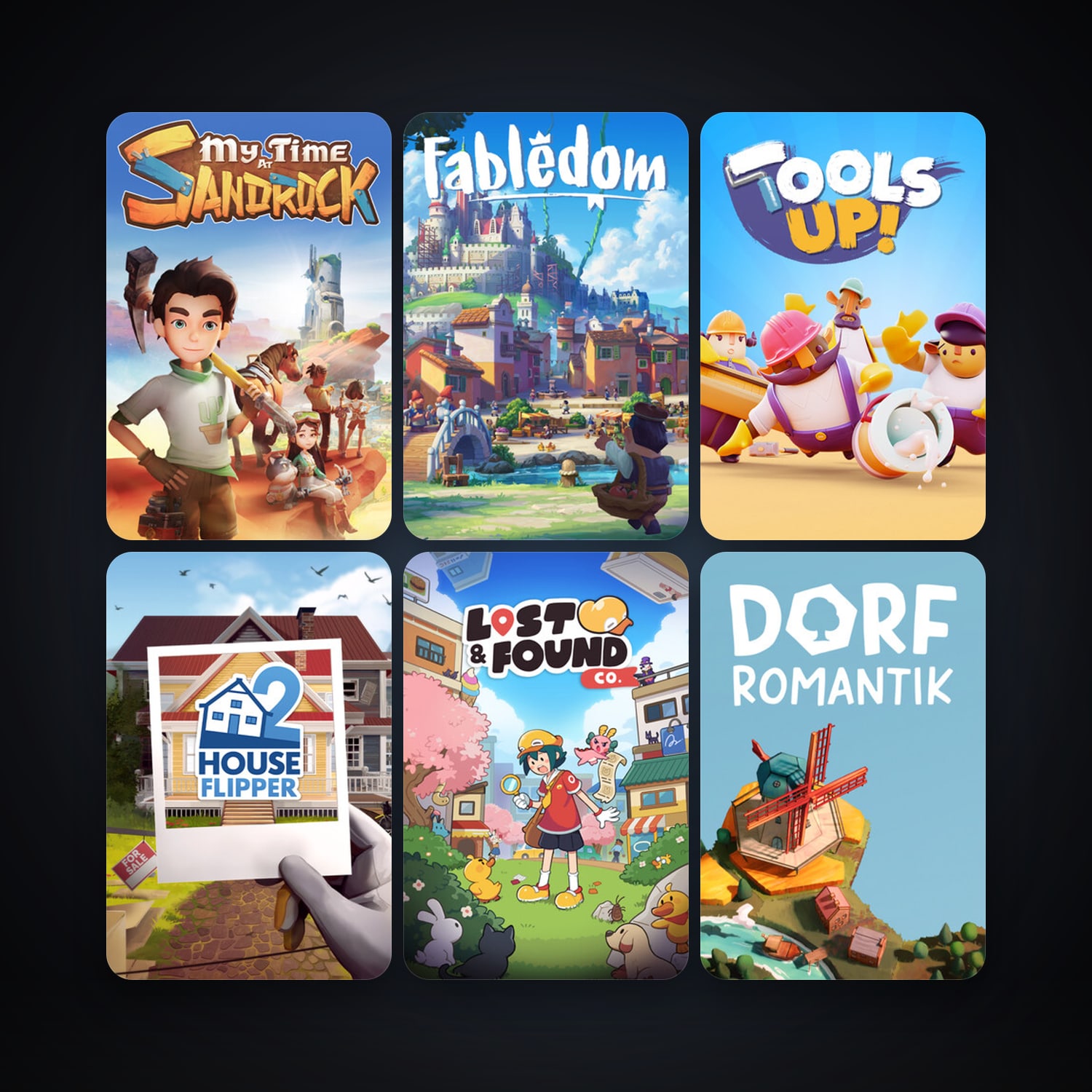 Two Point Hospital + Tools Up!, 25 games, clean — HabibiAccounts