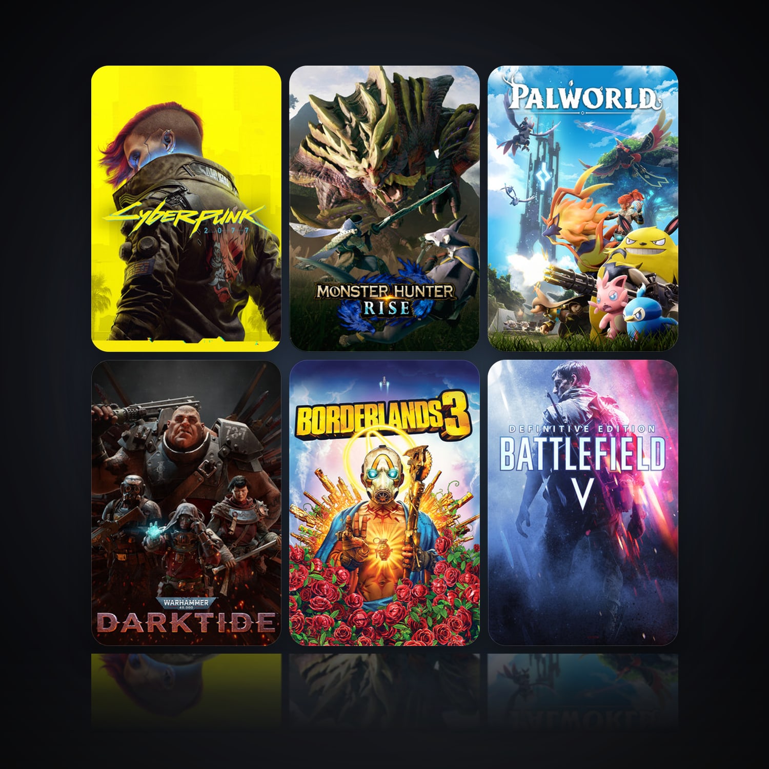 Cyberpunk 2077 & MONSTER HUNTER RISE | 25 Games | Clean — HabibiAccounts