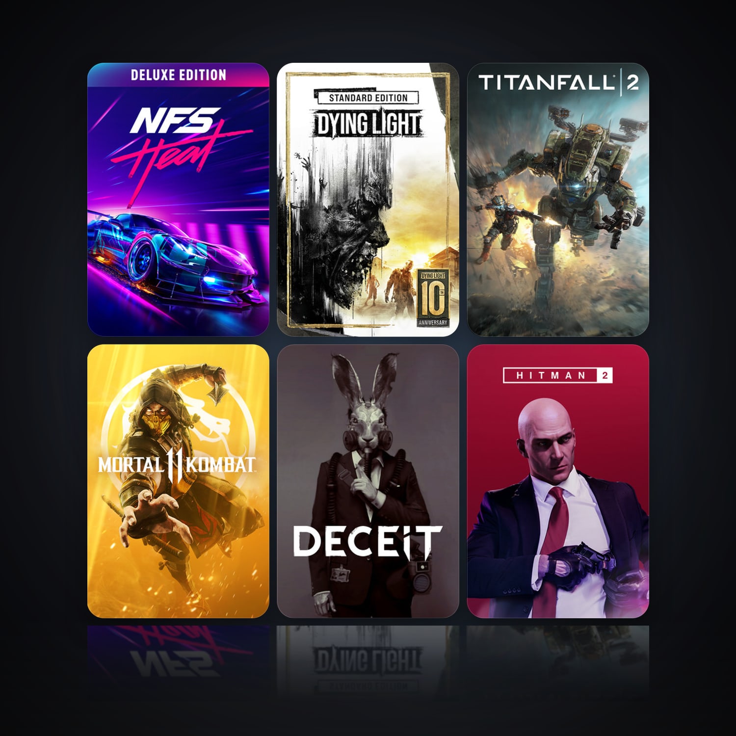 Need for Speed Heat & Dying Light | 55 Games | Clean — HabibiAccounts