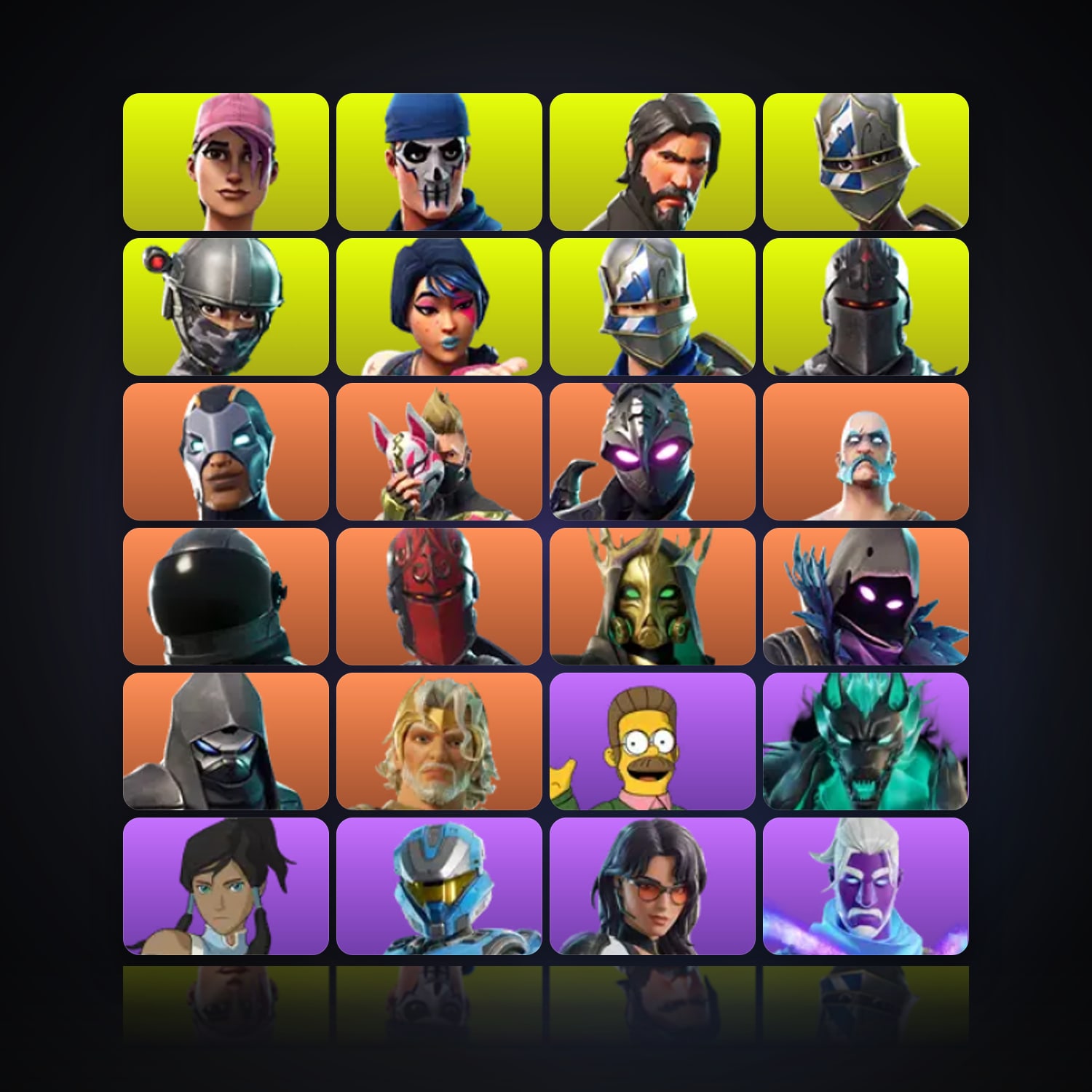 Fortnite | 58 Skins | 400 V-Bucks | Level 1067 | 116 Wins — HabibiAccounts