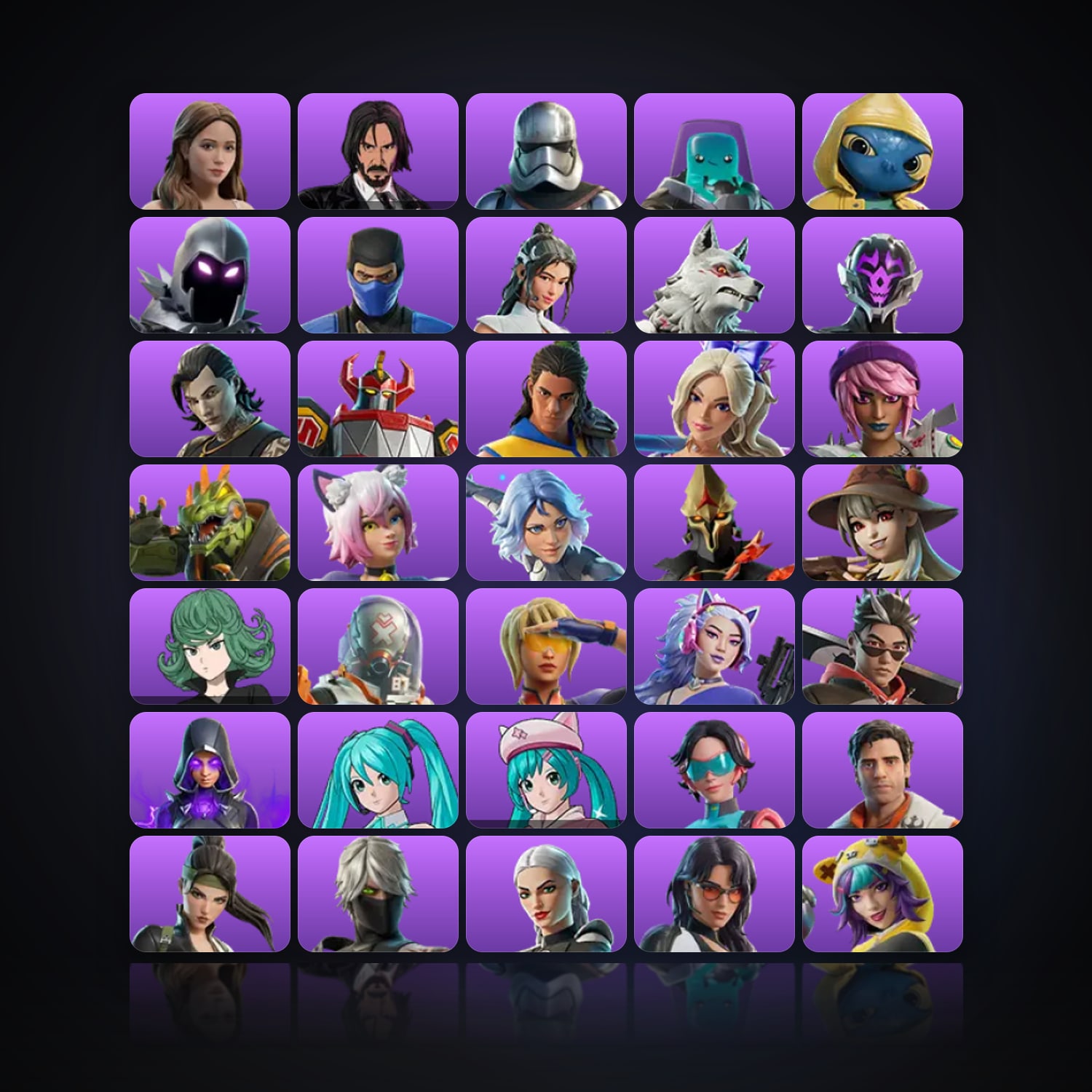 Fortnite | 105 Skins | 2.6K V-Bucks | Level 1124 | 13 Wins — HabibiAccounts