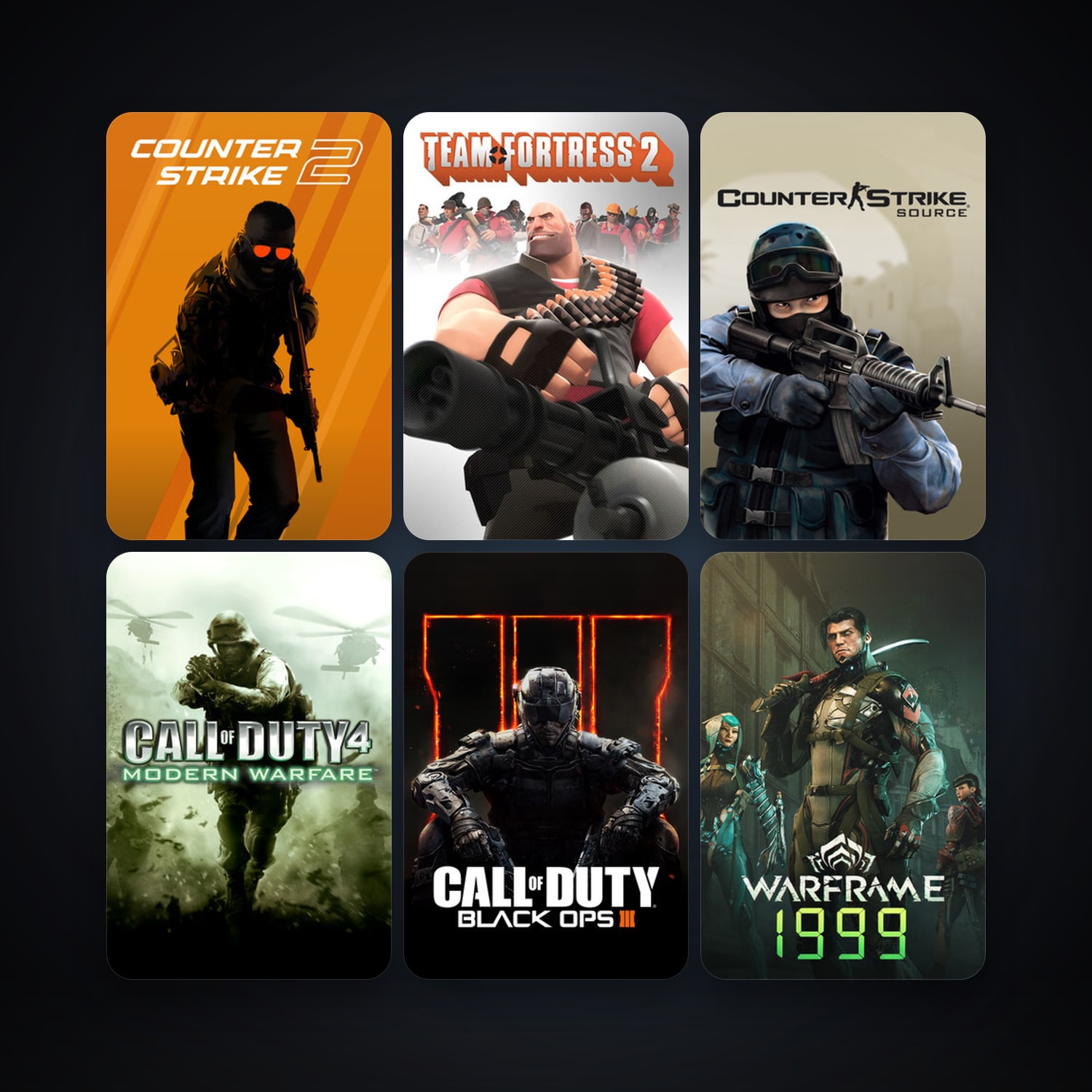 Half-Life 2 + Counter-Strike: Source, 35 games, Steam 10, clean — HabibiAccounts