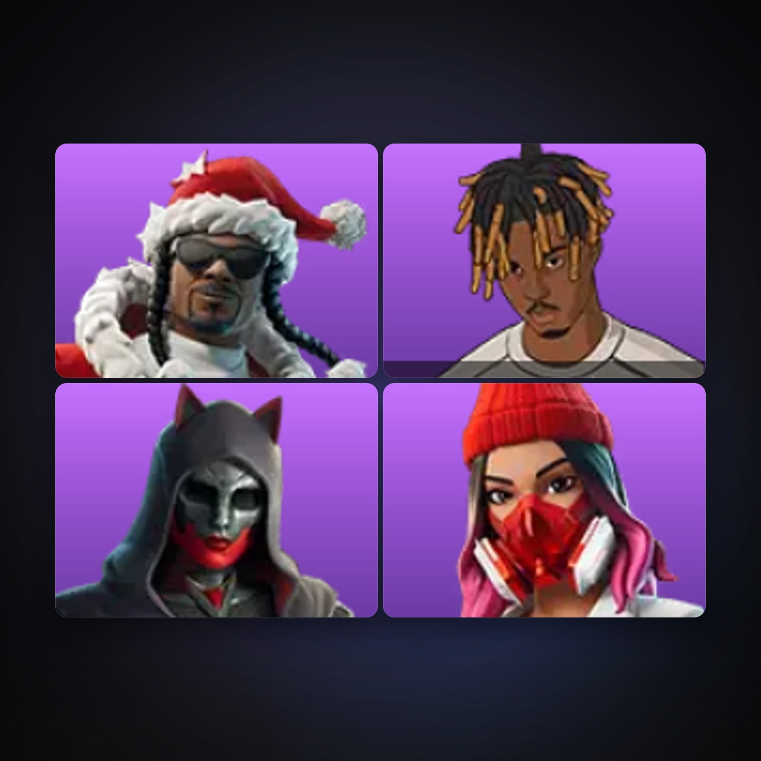 Fortnite | 4 Skins | 300 V-Bucks | Level 115 | 9 Wins — HabibiAccounts