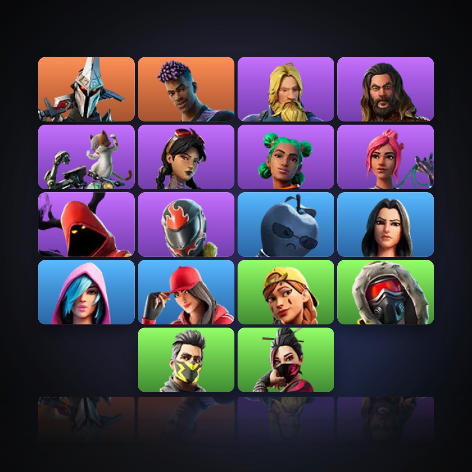 Fortnite | 18 Skins | 400 V-Bucks | Level 363 | 128 Wins — HabibiAccounts