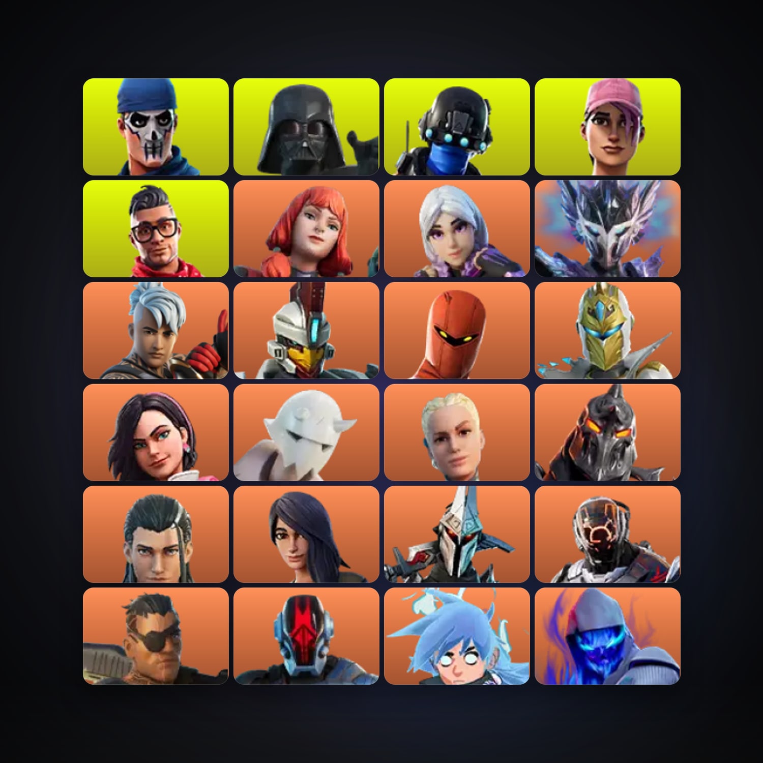 Fortnite | 187 Skins | 100 V-Bucks | Level 3099 | 912 Wins — HabibiAccounts