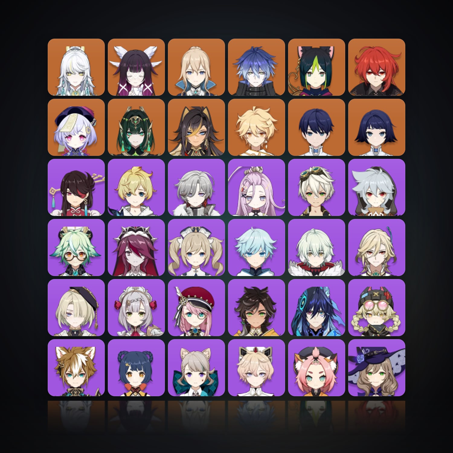 Genshin Impact | AR 56 | 48 Chars | 9× 5★ — HabibiAccounts