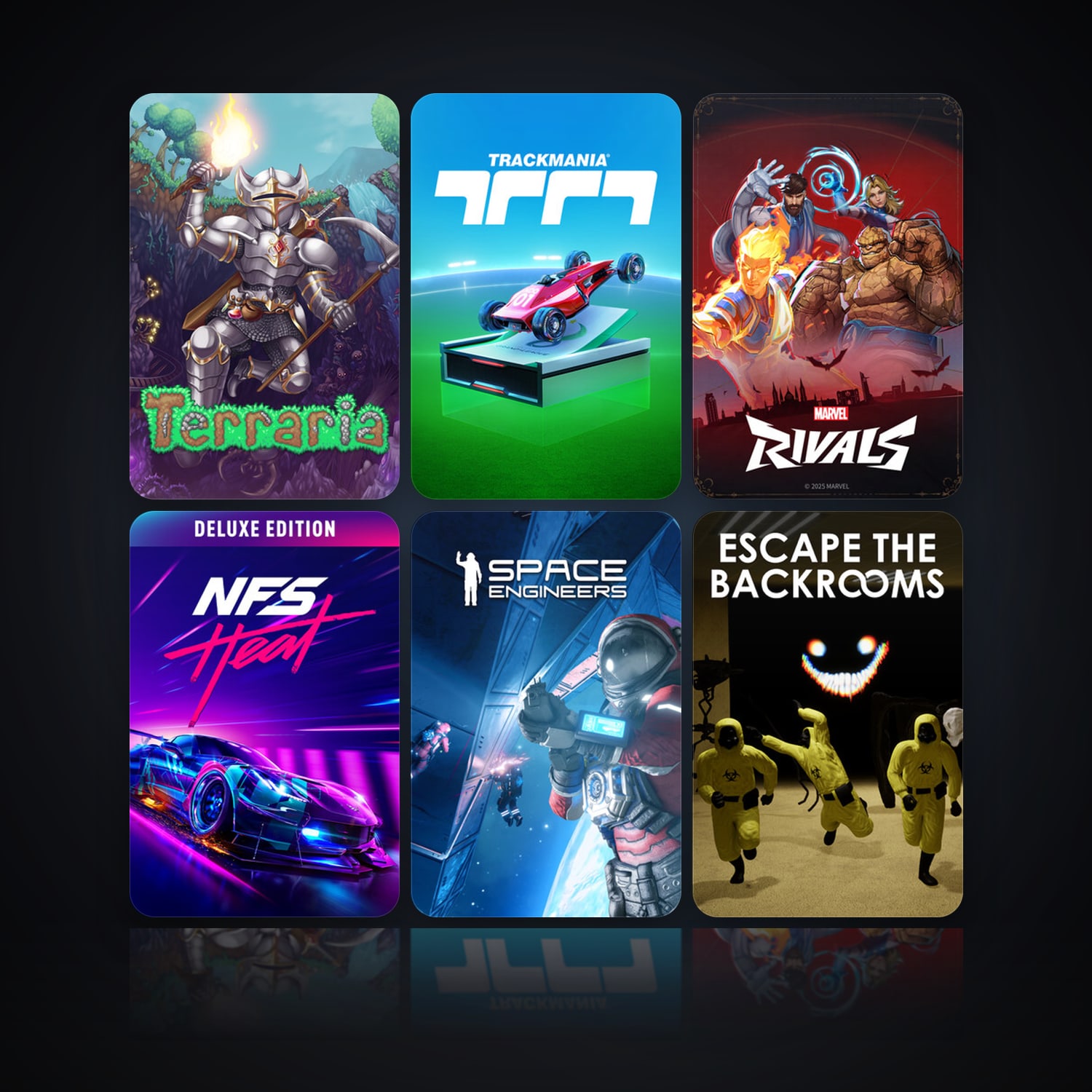 Terraria & Trackmania | 23 Games | Clean — HabibiAccounts