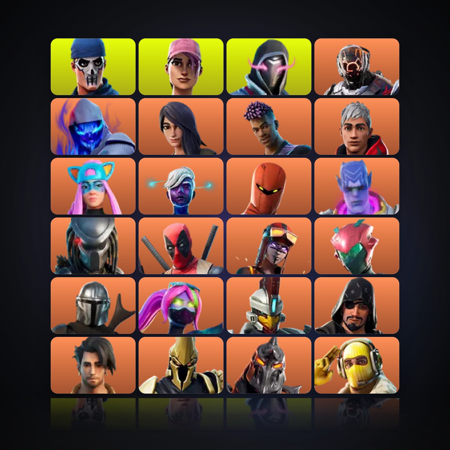 Fortnite | 175 Skins | 10.2K V-Bucks | Level 1739 | 211 Wins — HabibiAccounts