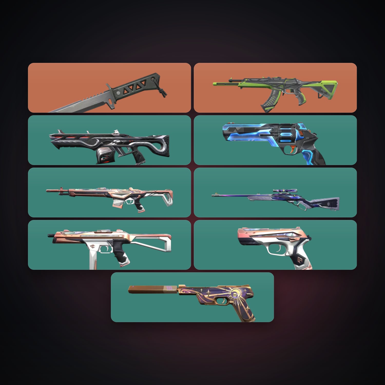 EU Iron 3 locker — 1 knives, 10 skins, lvl 57 — HabibiAccounts