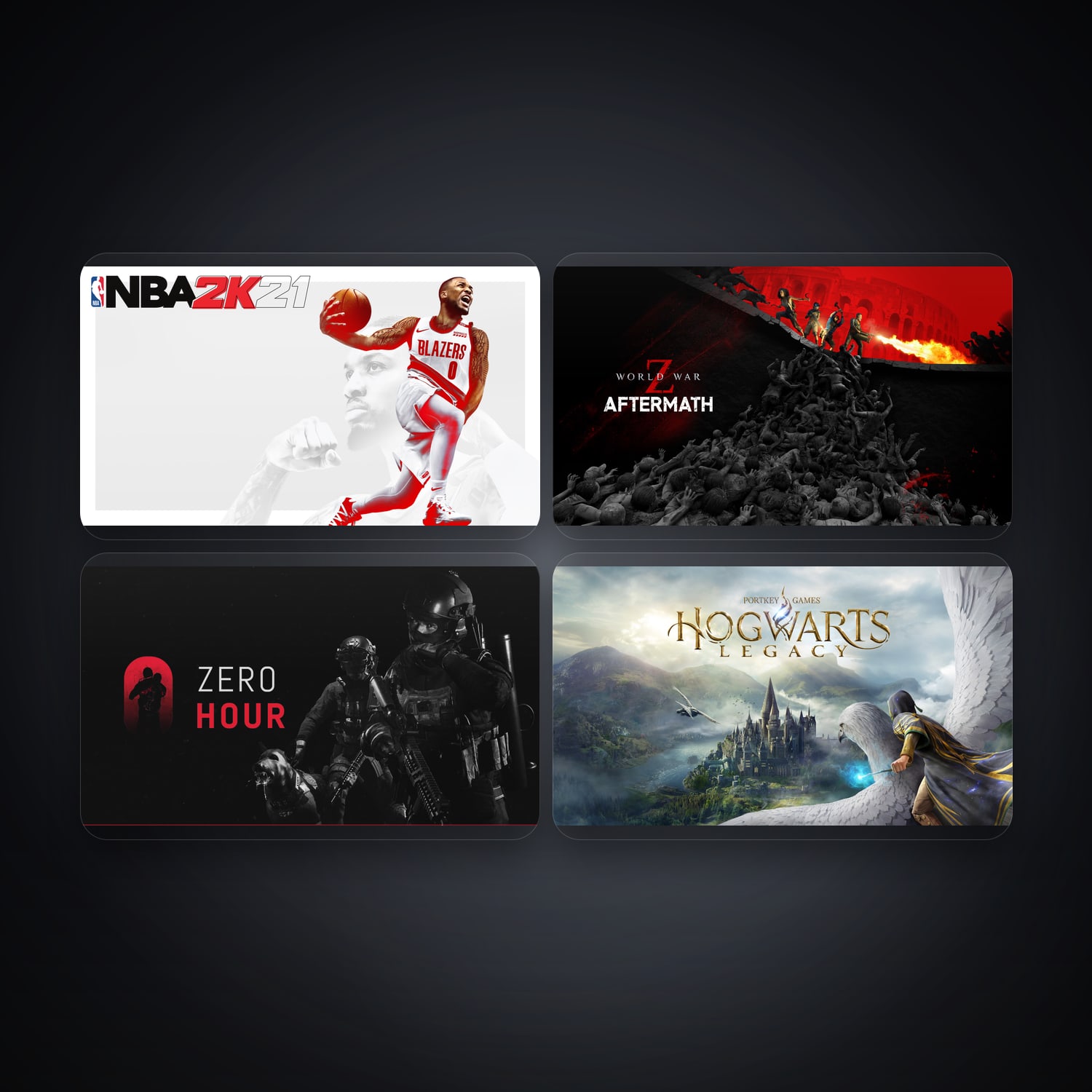 Epic NBA 2K21 + World War Z — PH — 4 games — HabibiAccounts