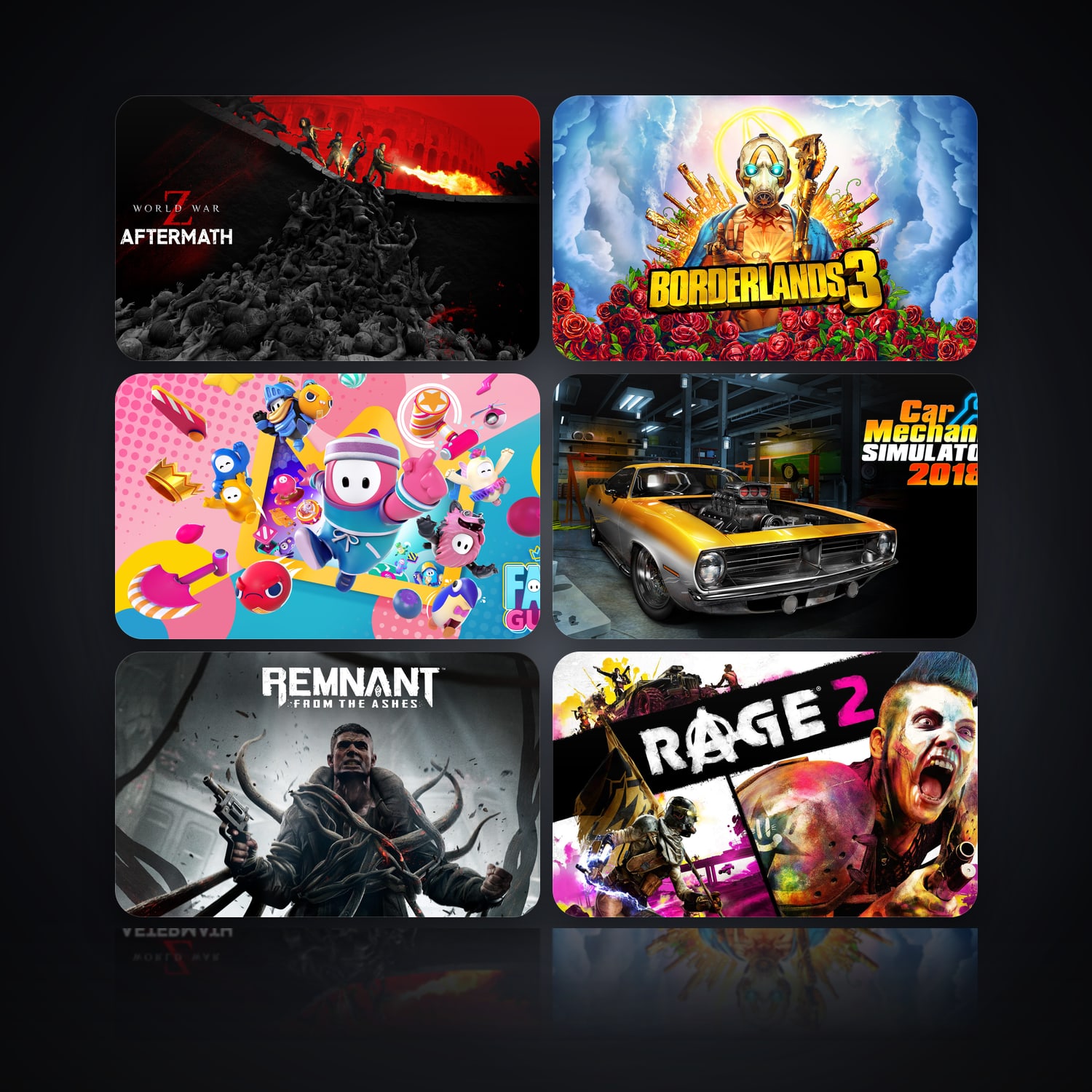 World War Z & Borderlands 3 | 138 Games — HabibiAccounts