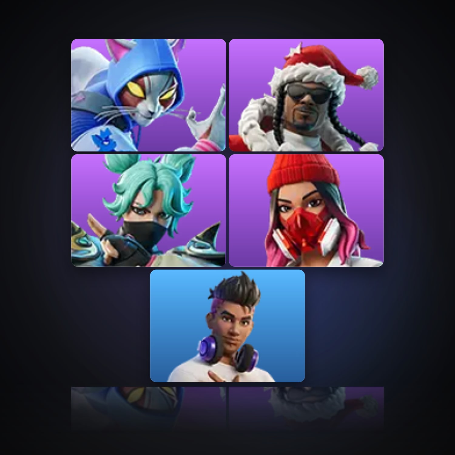 Fortnite | 5 Skins | 200 V-Bucks | Level 43 — HabibiAccounts