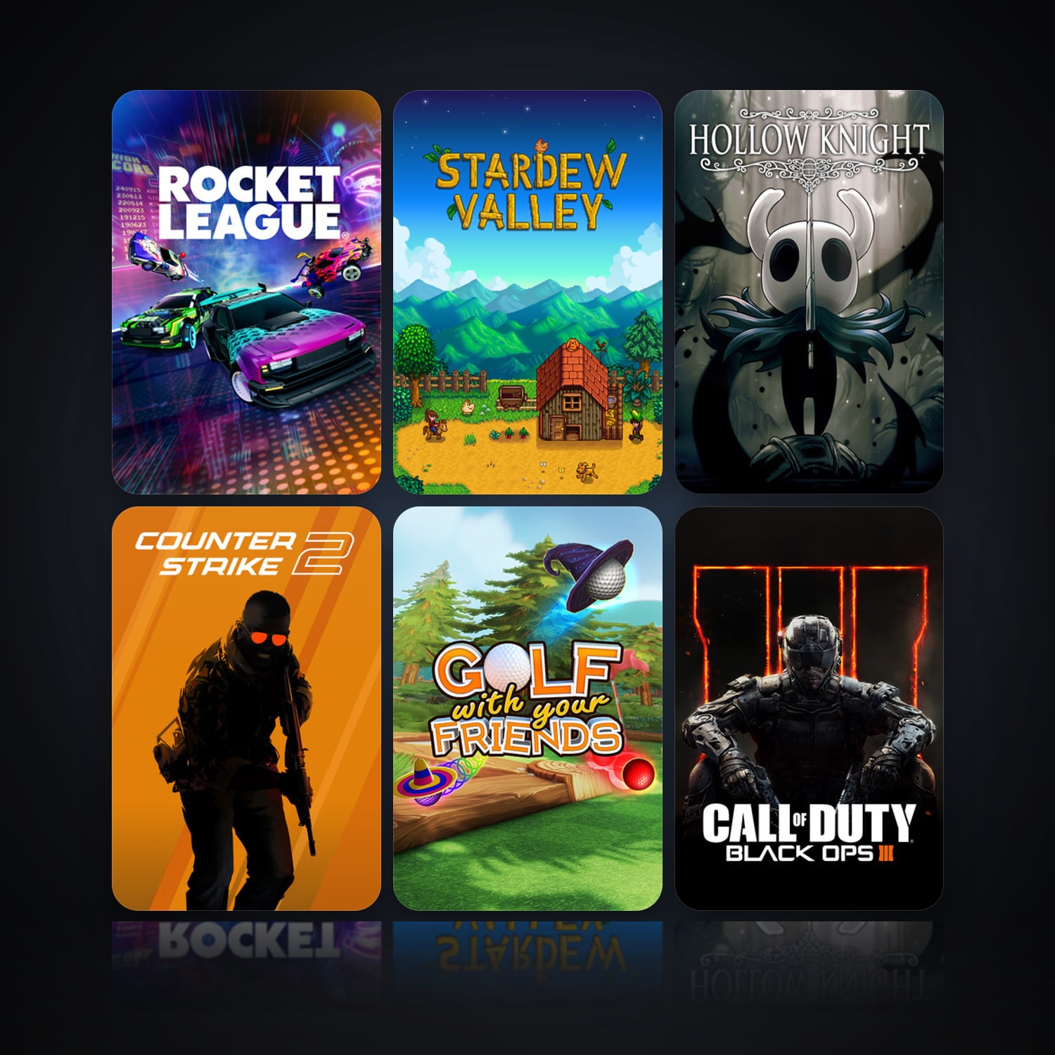 Rocket League & Stardew Valley | Level 10 | 63 Games | Clean — HabibiAccounts
