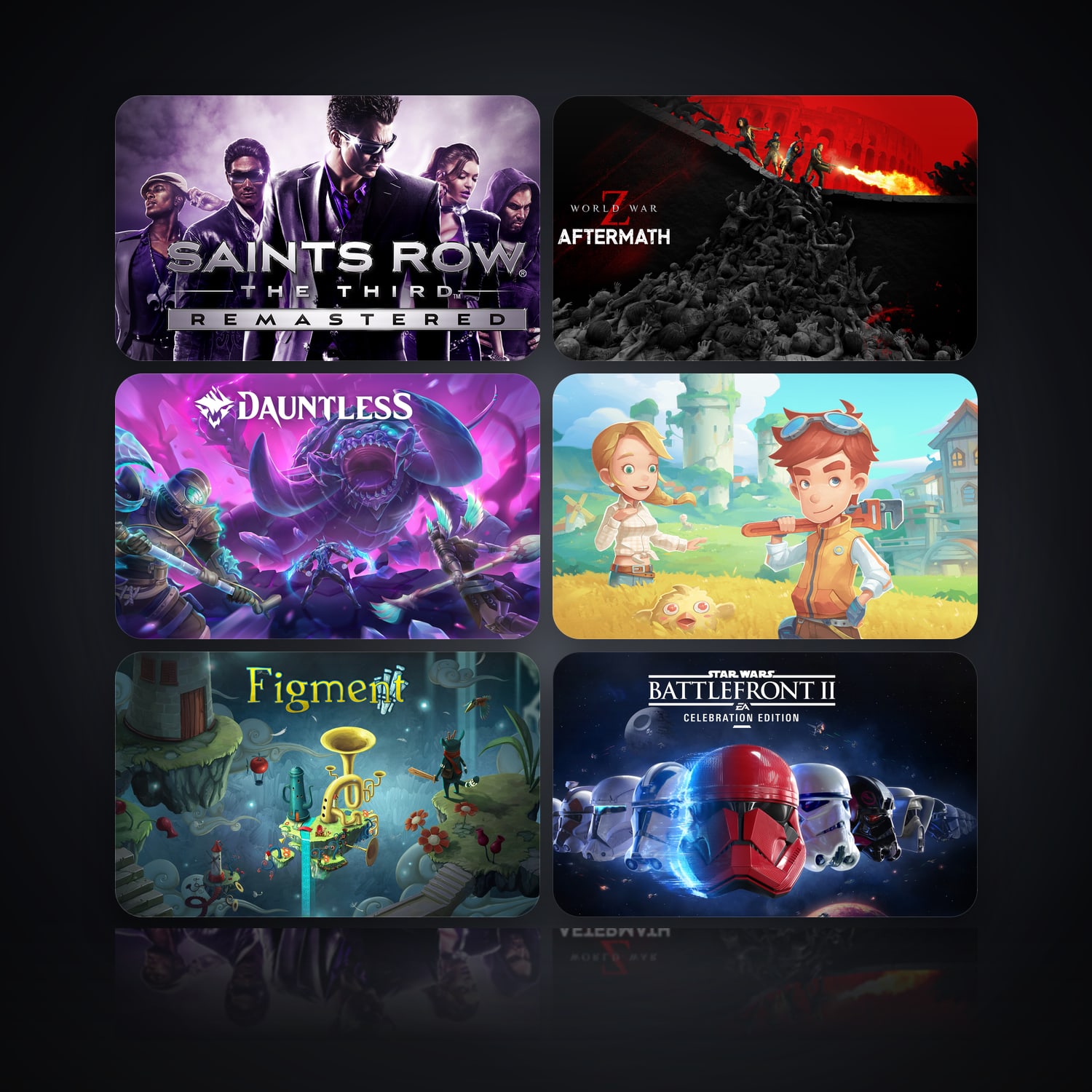 Saints Row The Third Remastered & World War Z | 497 Games — HabibiAccounts