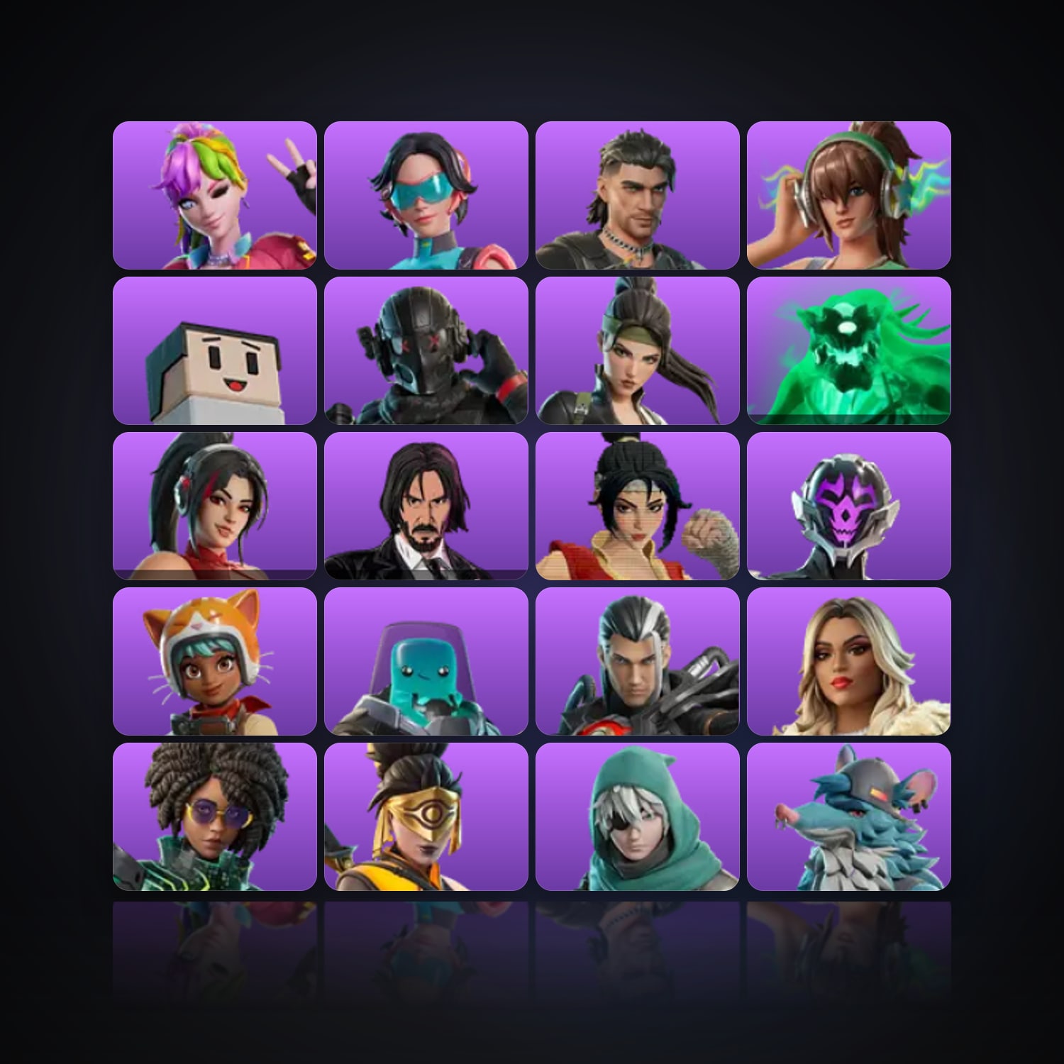 Fortnite | 25 Skins | 2.5K V-Bucks | Level 298 | 37 Wins — HabibiAccounts