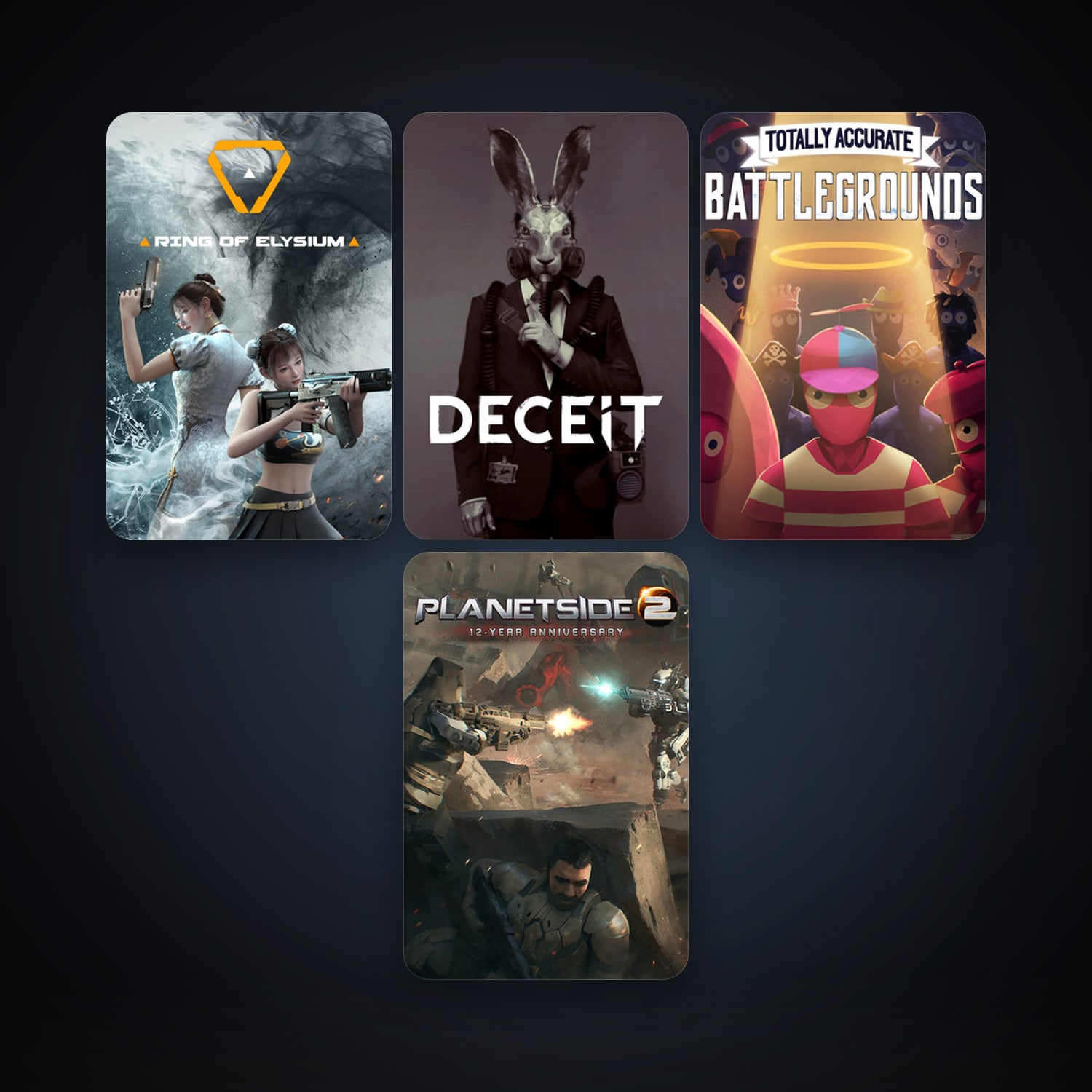 PlanetSide 2 + Deceit, 6 games, clean — HabibiAccounts