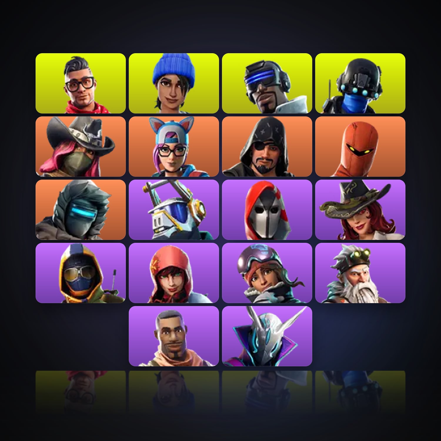 Fortnite | 18 Skins | 350 V-Bucks | Level 300 | 26 Wins — HabibiAccounts