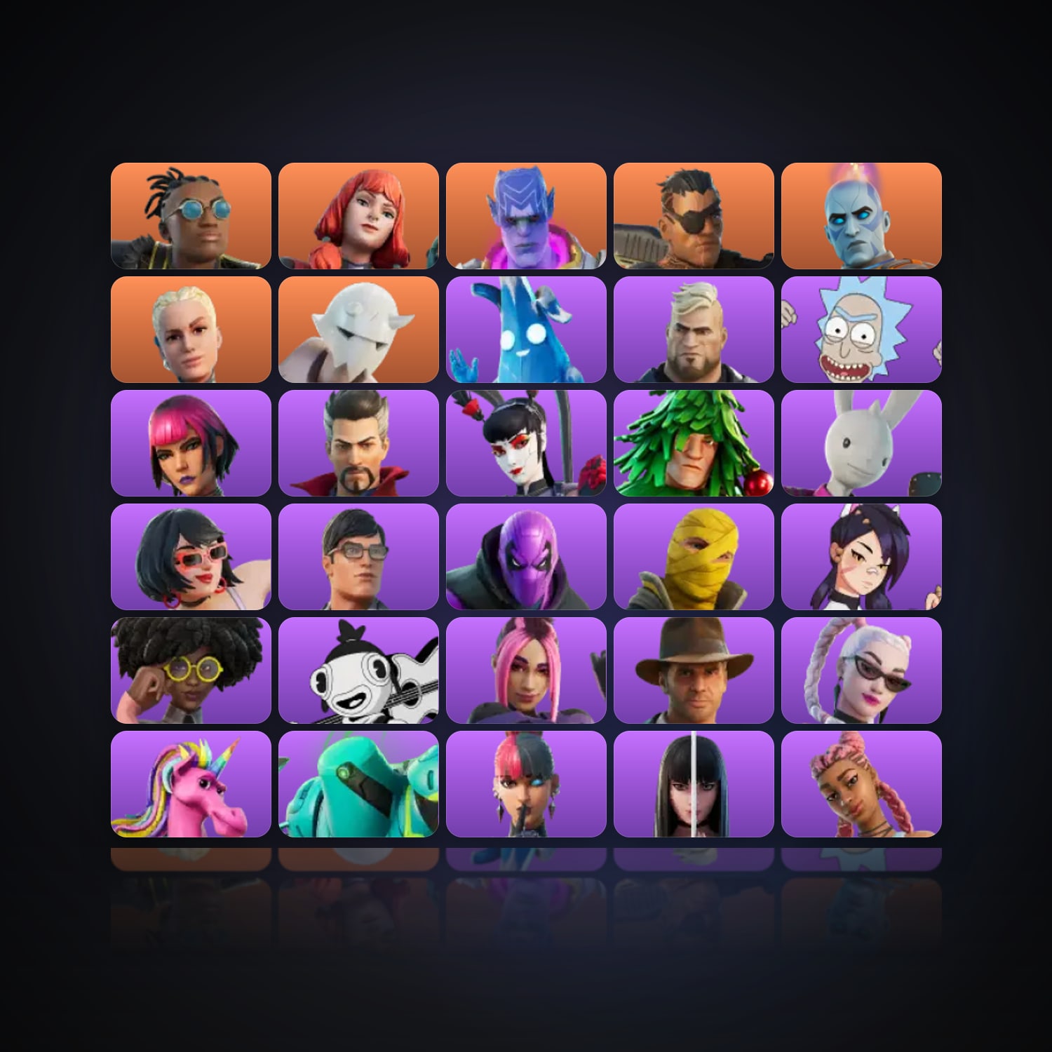 Fortnite | 32 Skins | 200 V-Bucks | Level 862 | 75 Wins — HabibiAccounts
