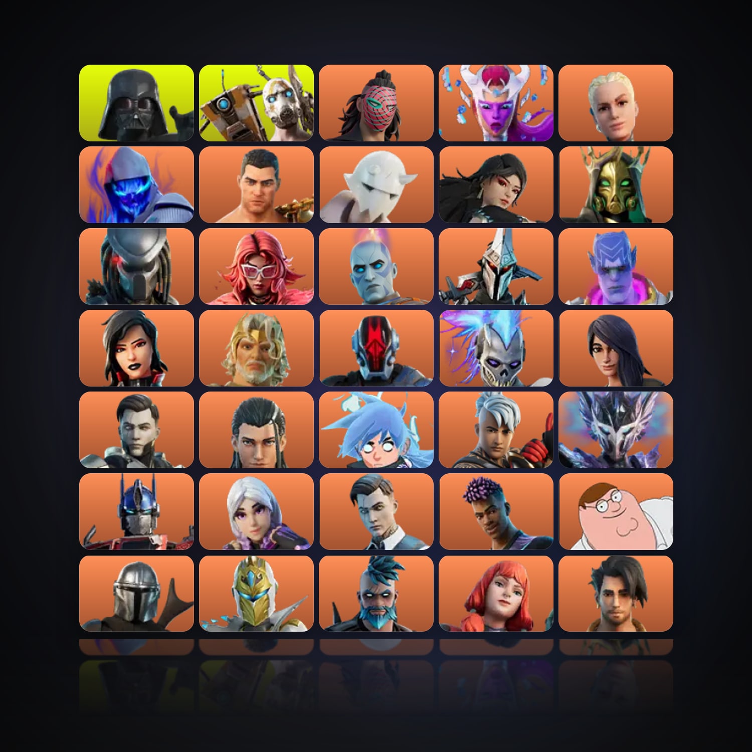 Fortnite | 436 Skins | 700 V-Bucks | Level 14026 | 3.4K Wins — HabibiAccounts