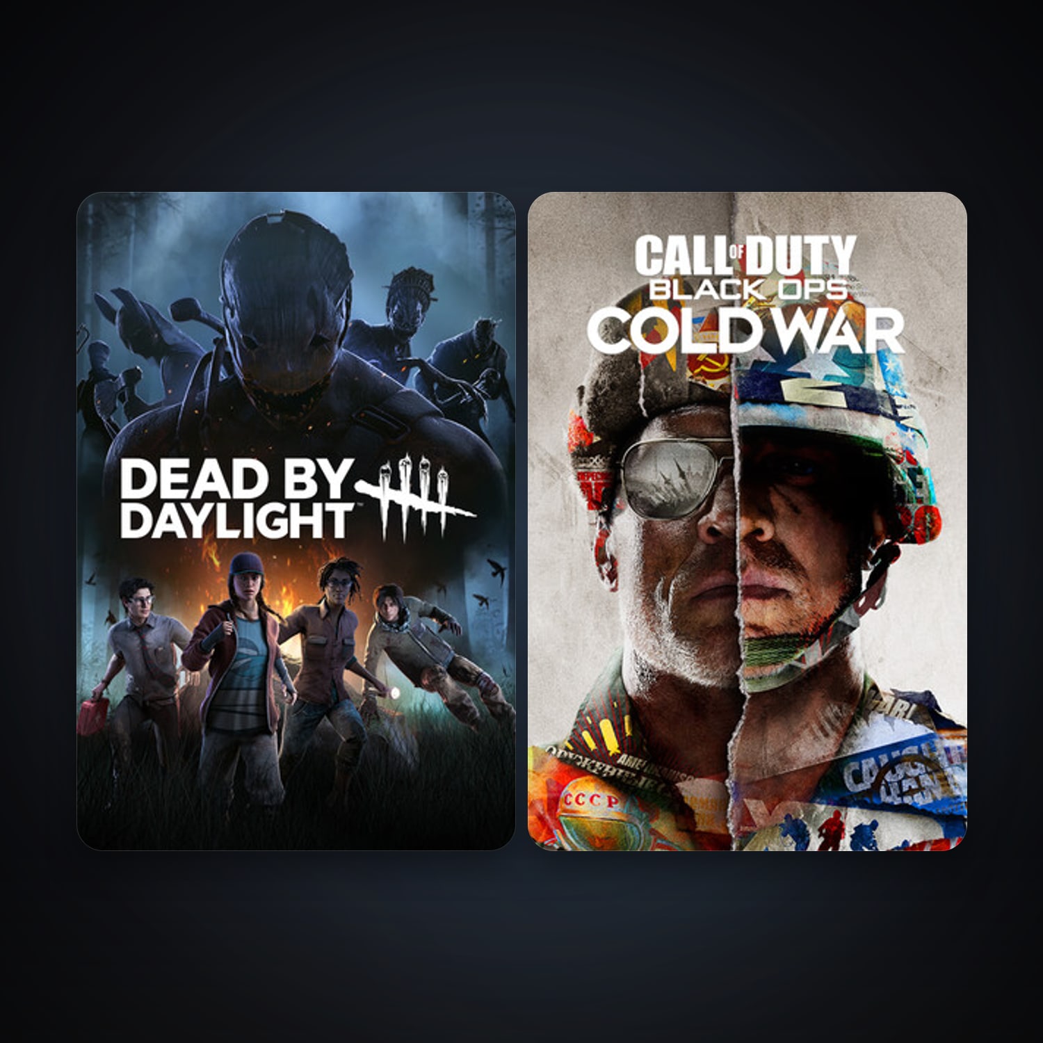 Dead by Daylight + Call of Duty: Black Ops Cold War, 4 games, clean — HabibiAccounts