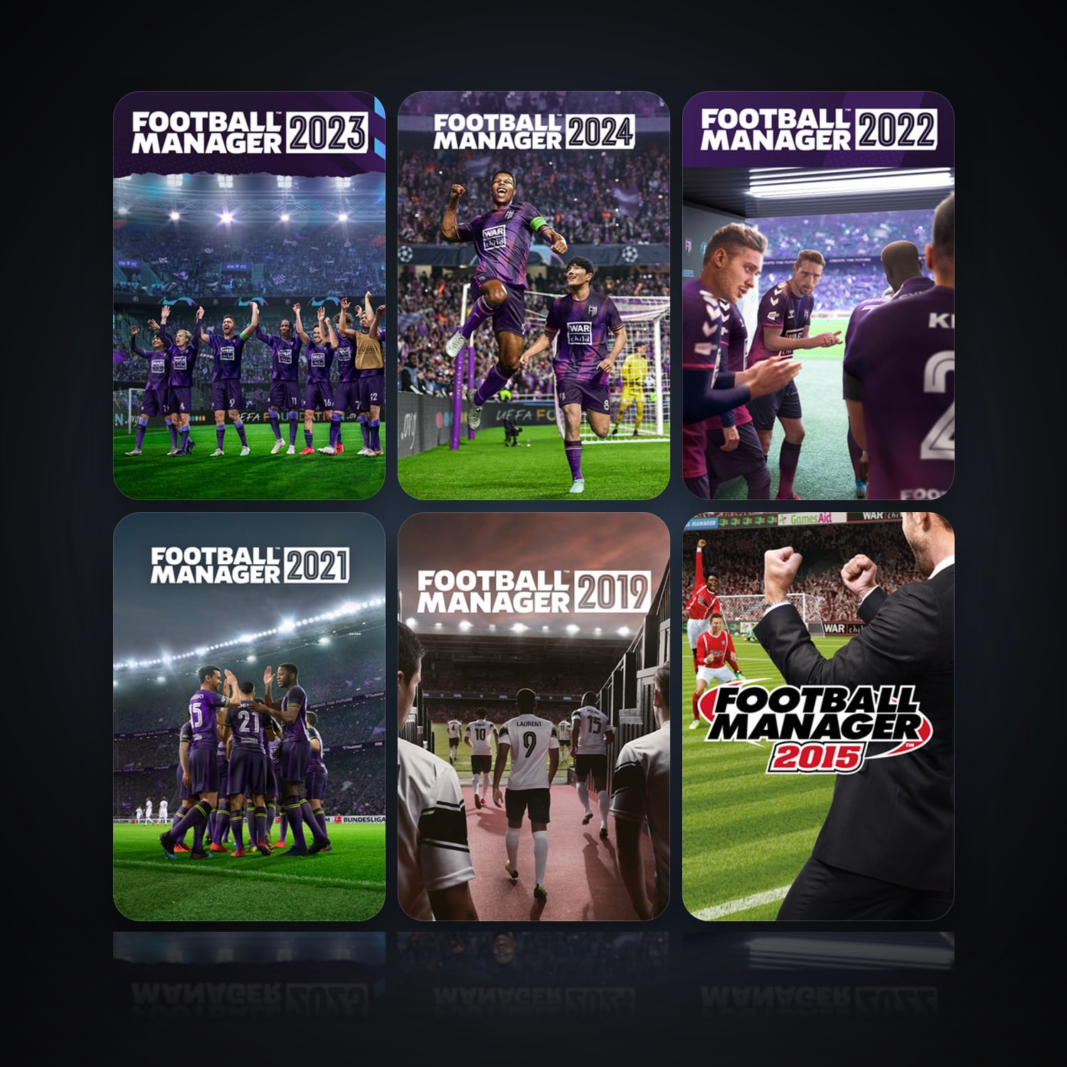 Football Manager 2023 & Football Manager 2024 | 17 Games | Clean — HabibiAccounts