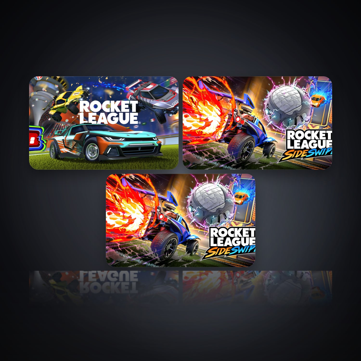 Rocket League & Rocket League Sideswipe | 3 Games — HabibiAccounts