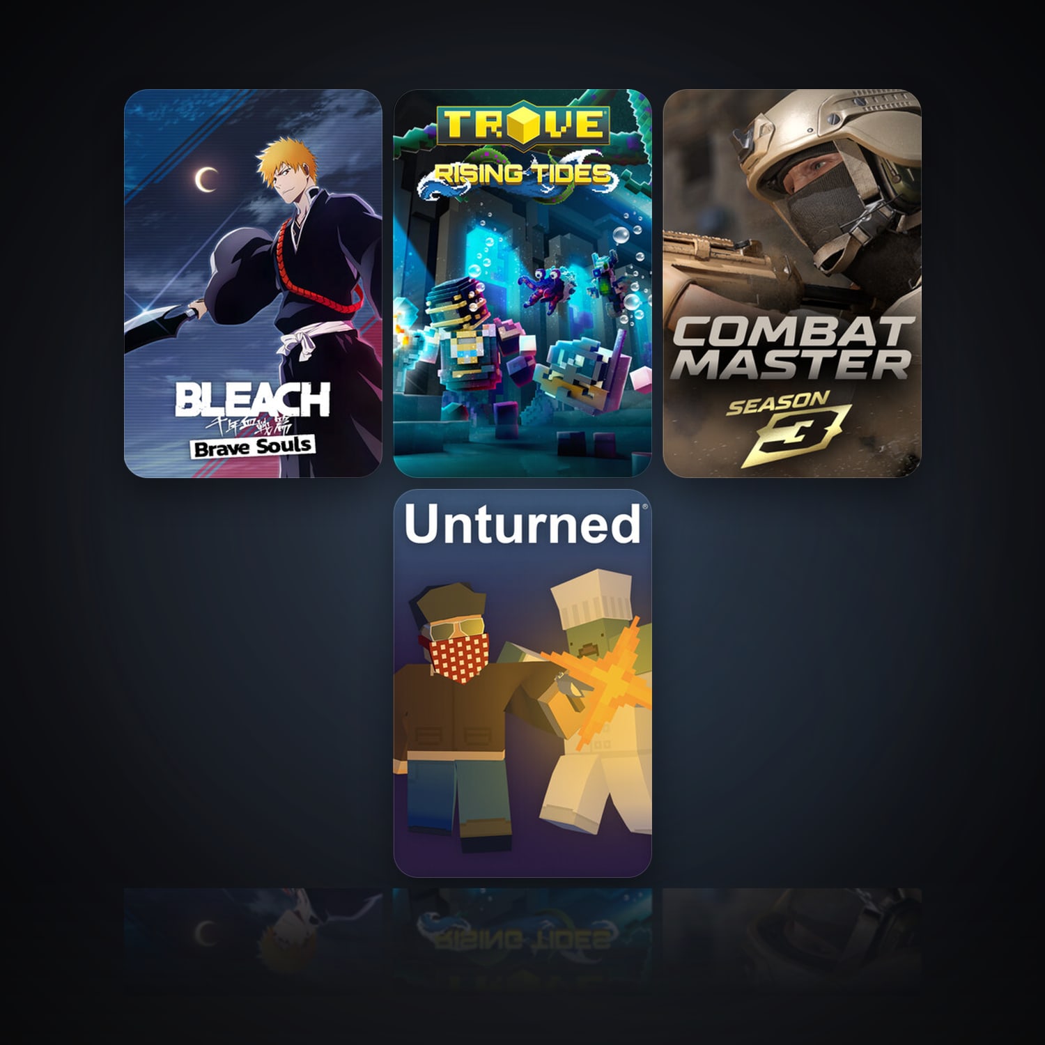 BLEACH Brave Souls & Trove | 15 Games | Clean — HabibiAccounts