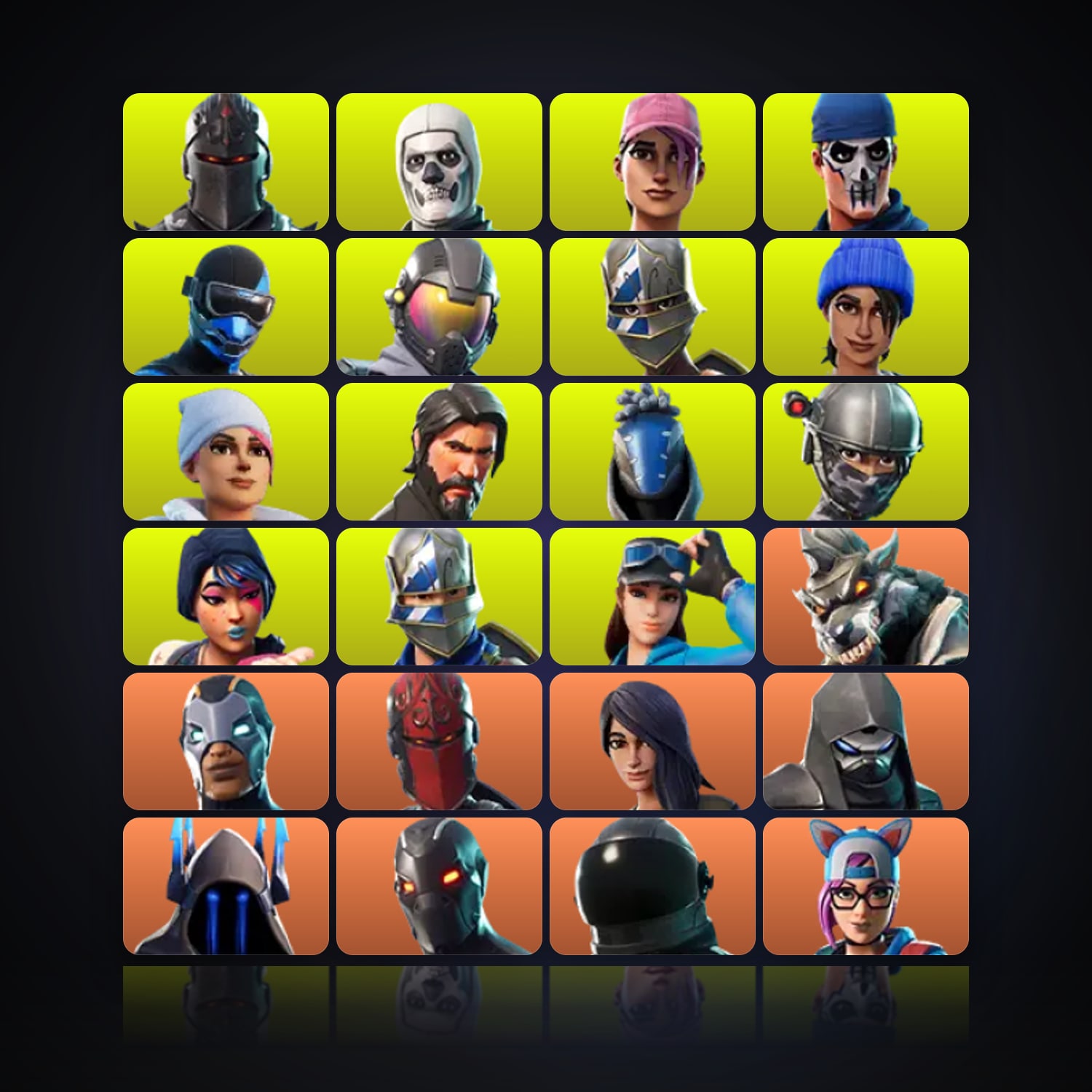 Fortnite | 100 Skins | 100 V-Bucks | Level 2658 | 421 Wins — HabibiAccounts