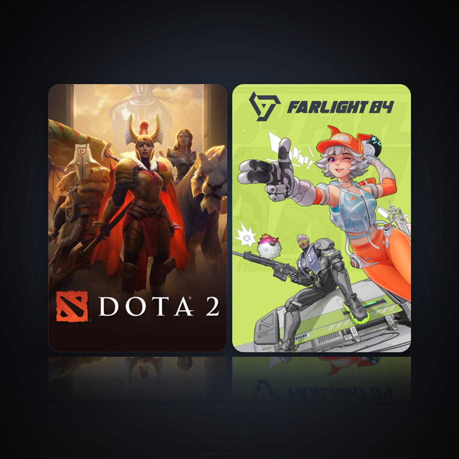 Dota 2 & Farlight 84 — HabibiAccounts