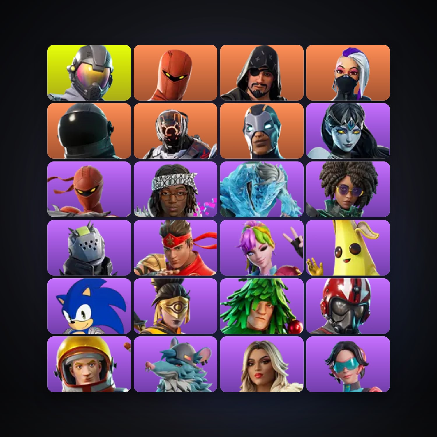 Fortnite | 67 Skins | 200 V-Bucks | Level 872 | 50 Wins — HabibiAccounts