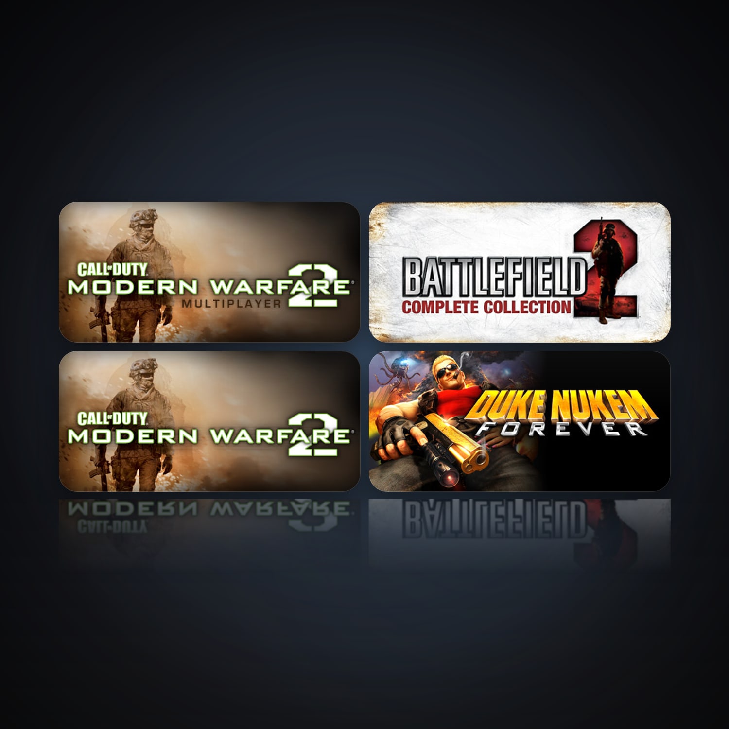 Call of Duty: Modern Warfare 2 - Multiplayer (2009) & Battlefield 2 | Clean — HabibiAccounts